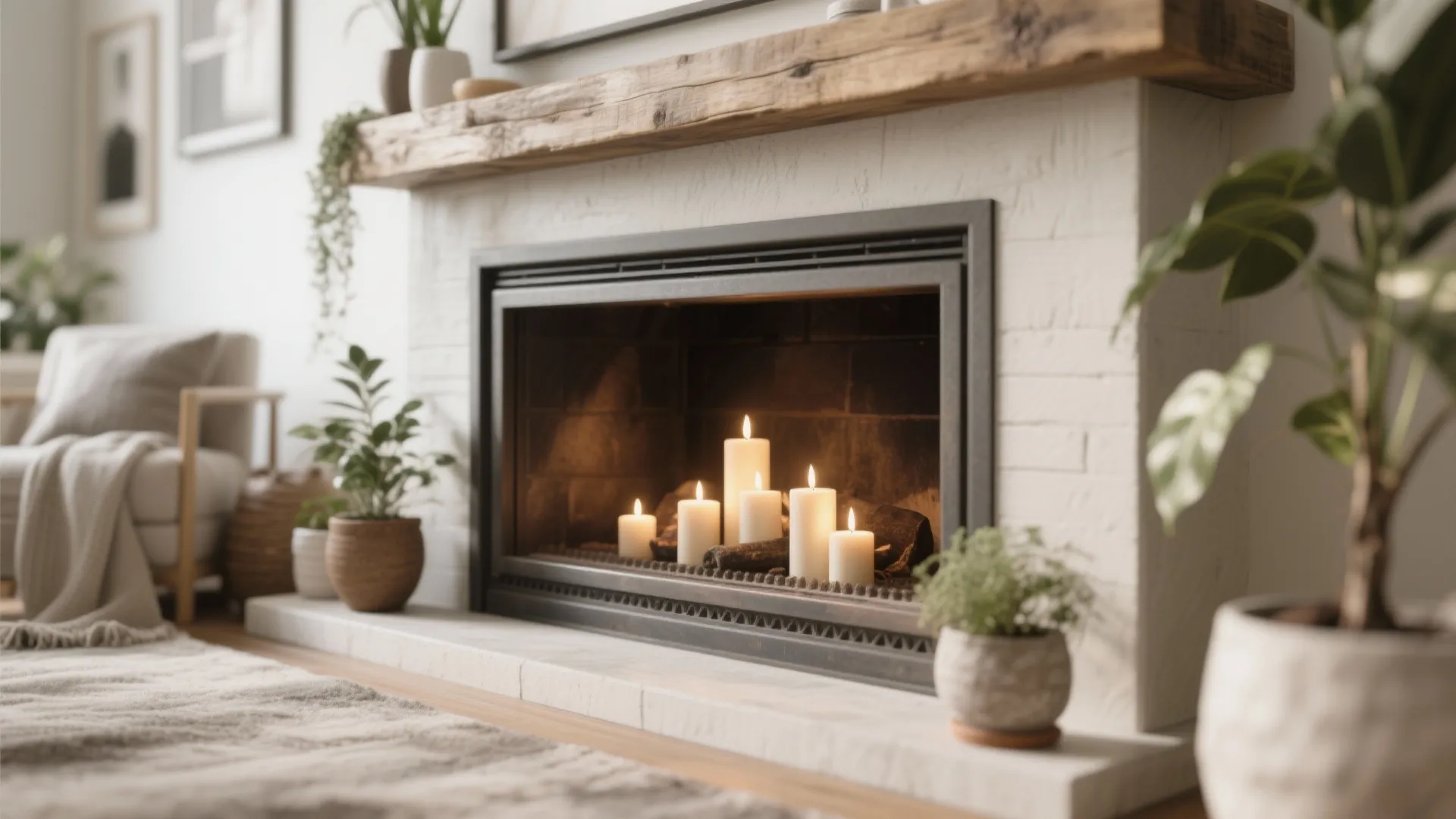 8. Firebox Filler Décor