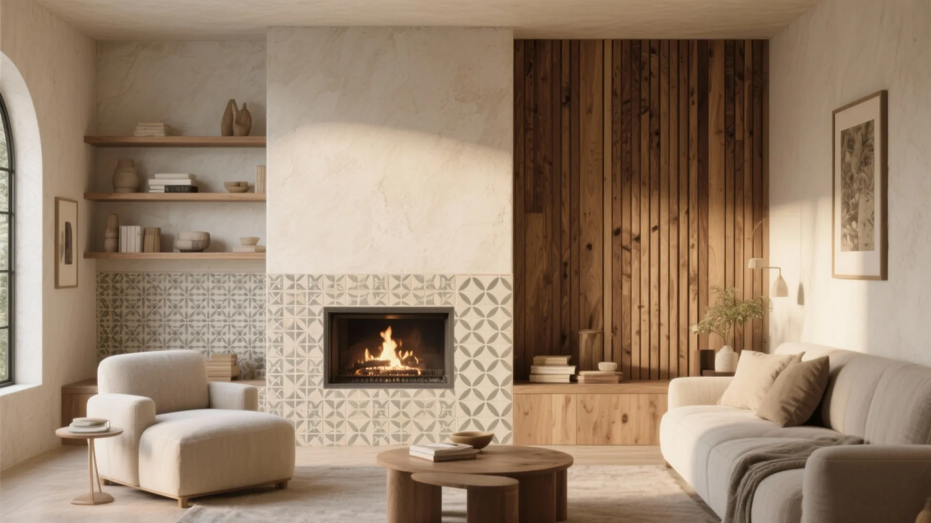 5 Accent Wall Ideas for Living Room Fireplaces: Small tweaks, big impact: creative accent wall ideas to transform your fireplace and living room