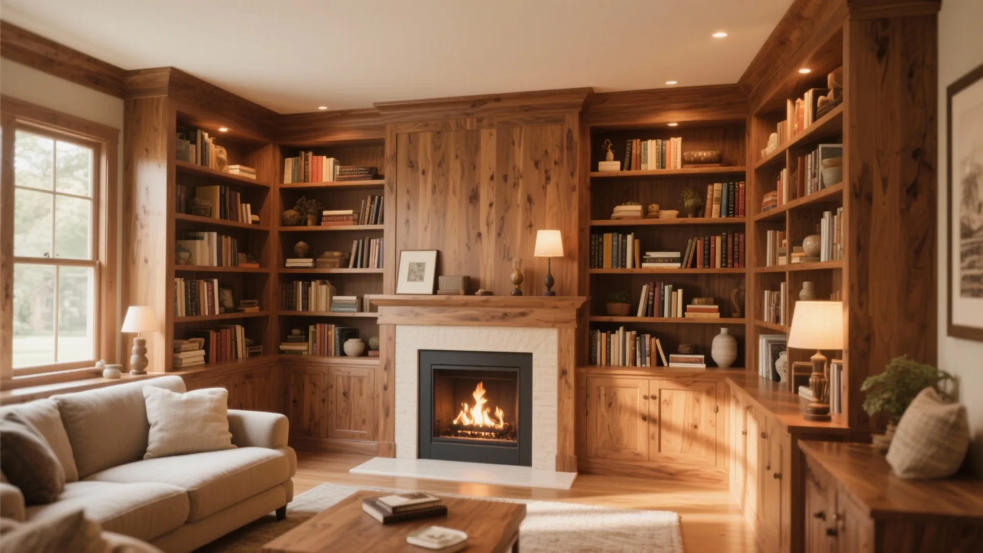 2. Built-in Storage Surround