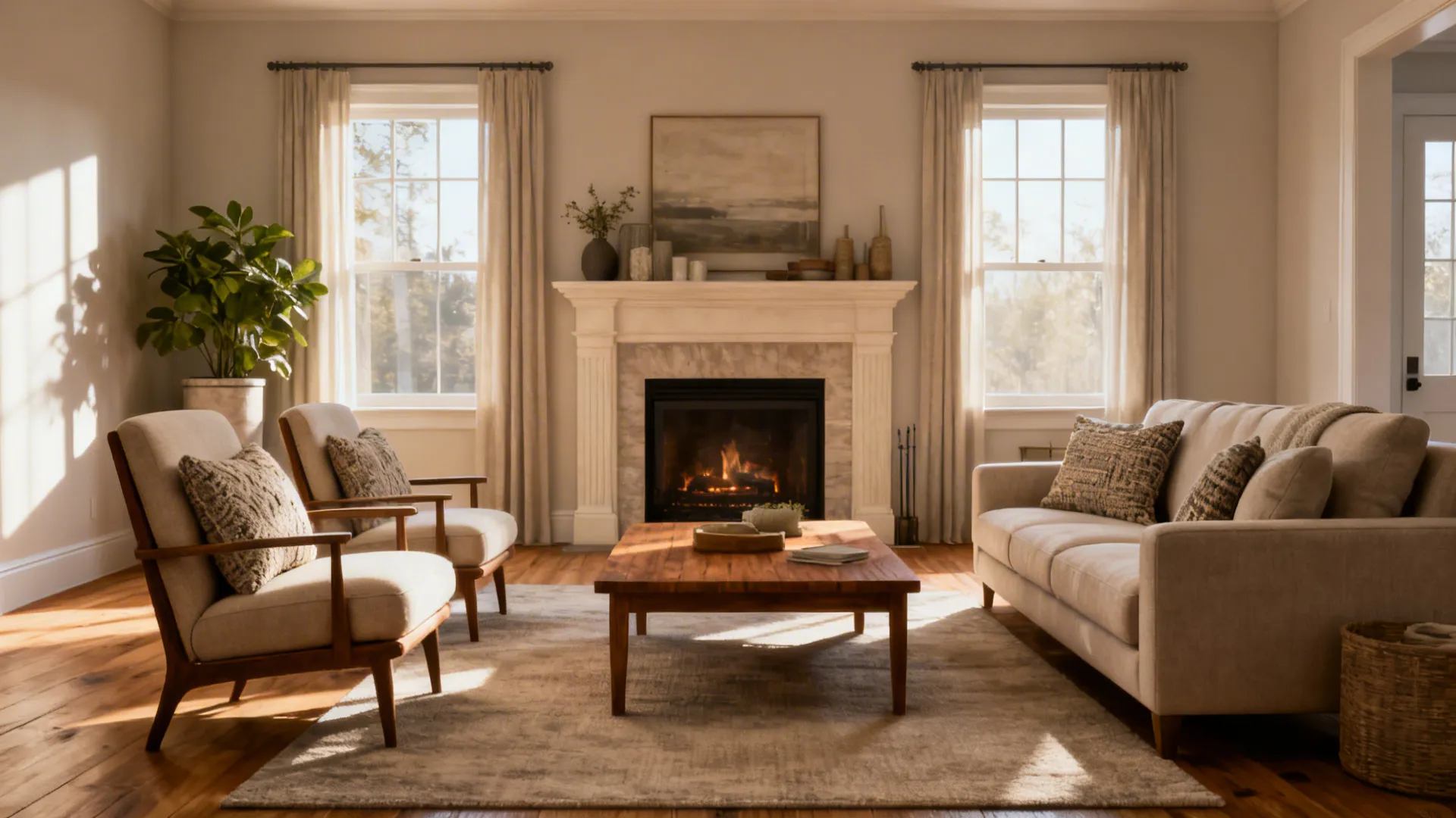 5 Living Room Furniture Ideas with Fireplace: Cozy, functional furniture arrangements for living rooms centered on a fireplace—ideas from a 10-year interior design pro