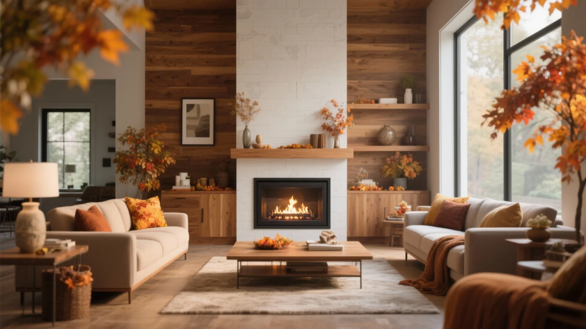 4. Fireplace Focal Point