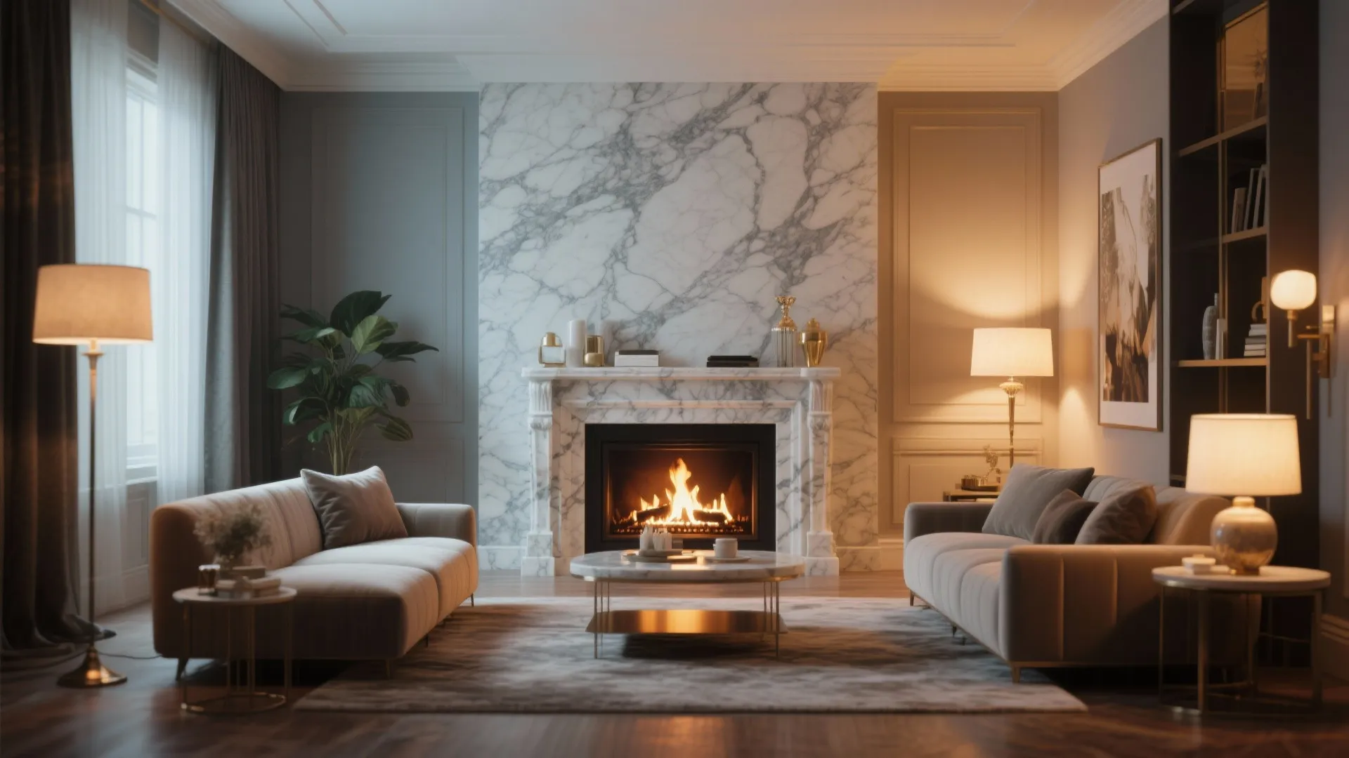 Fireplace Focal Point