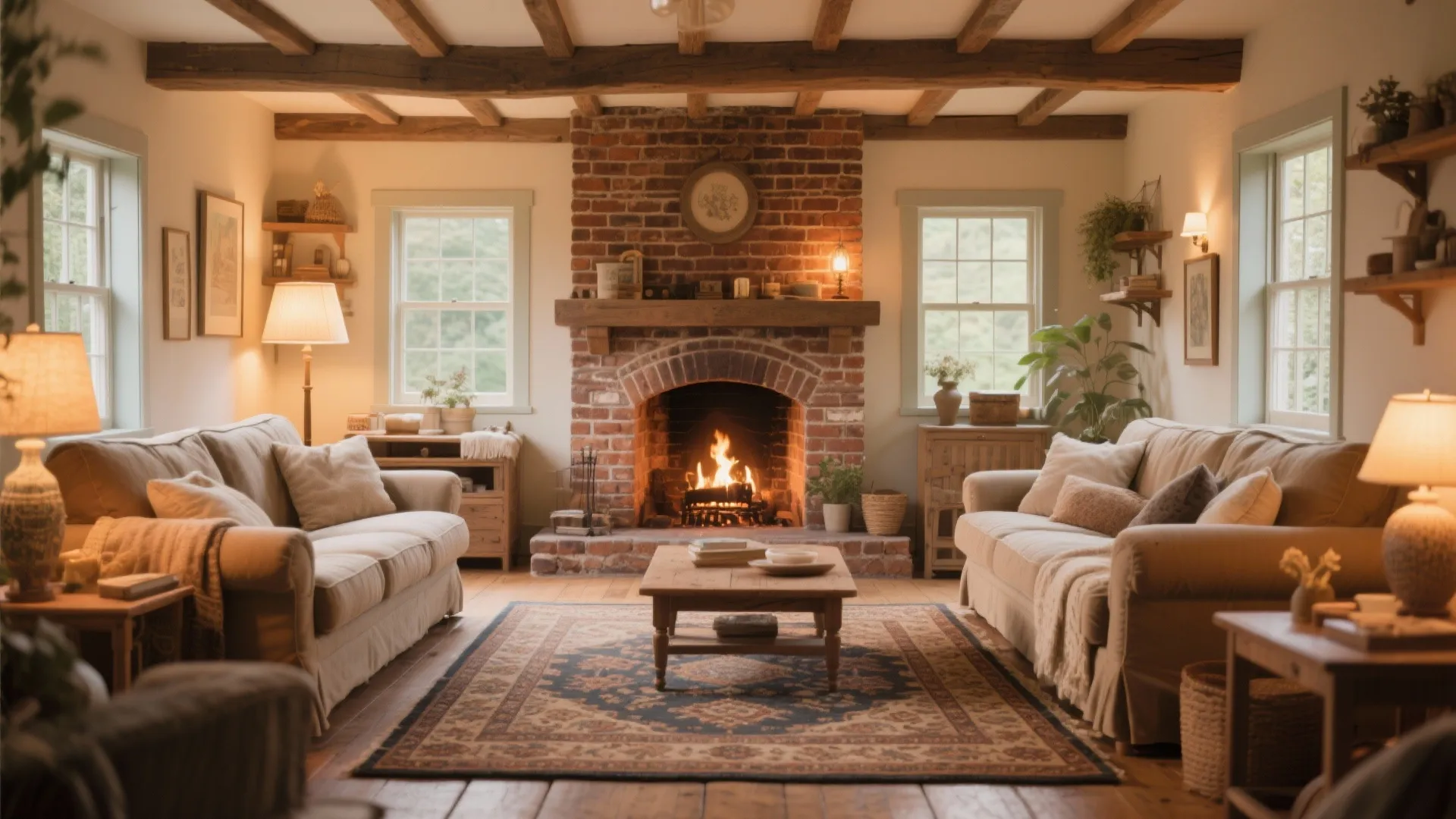 8. Fireplace as the Focal Point