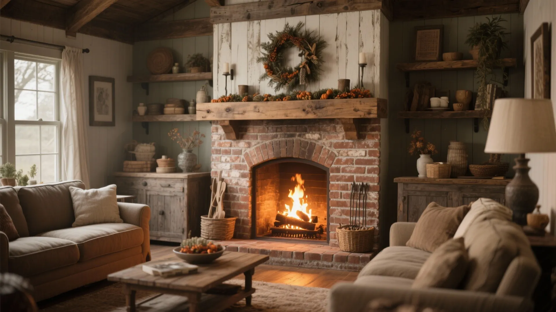 10. Statement Fireplace Mantels