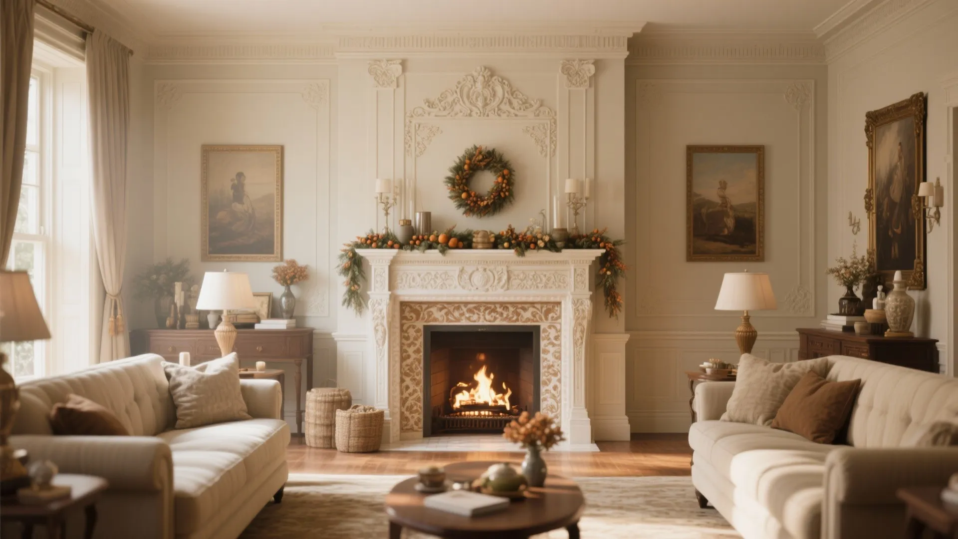 9. Statement Fireplace Mantel