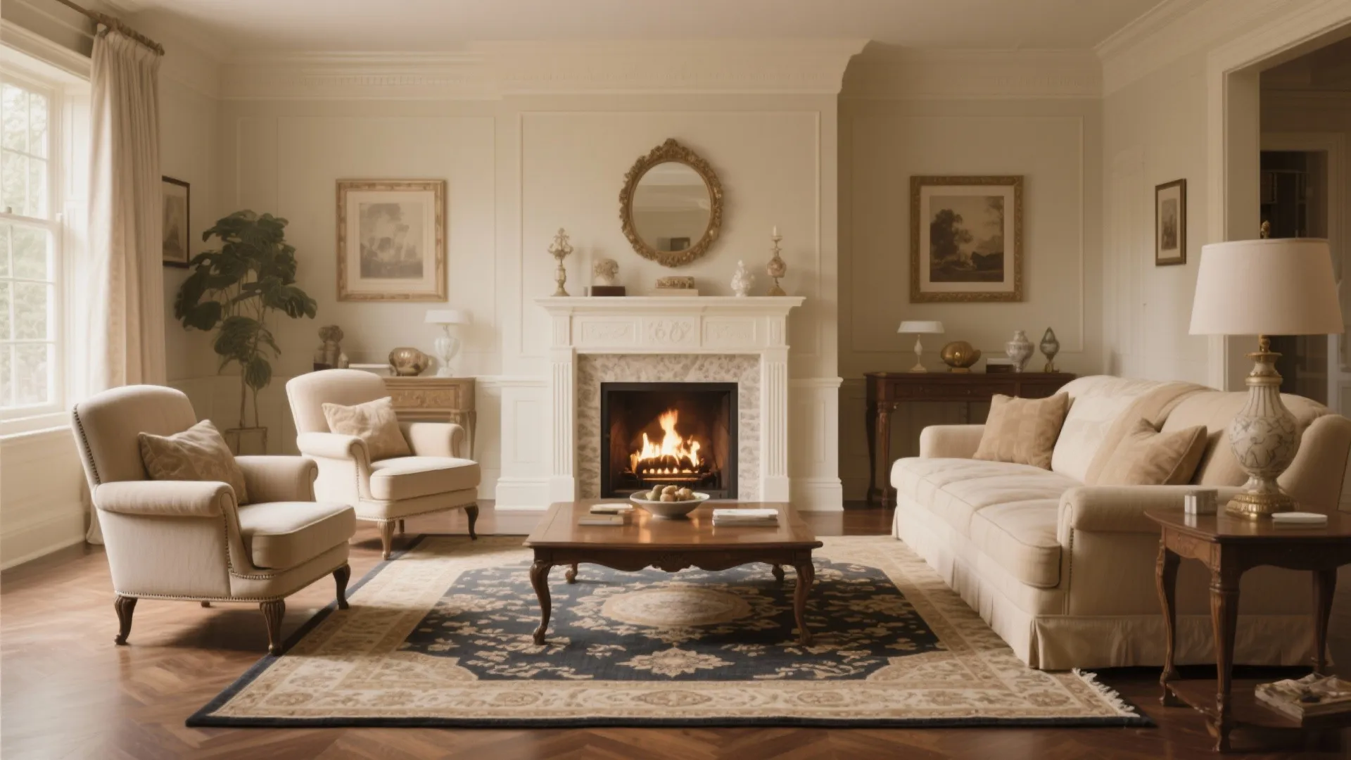 10. Framing the Fireplace Area