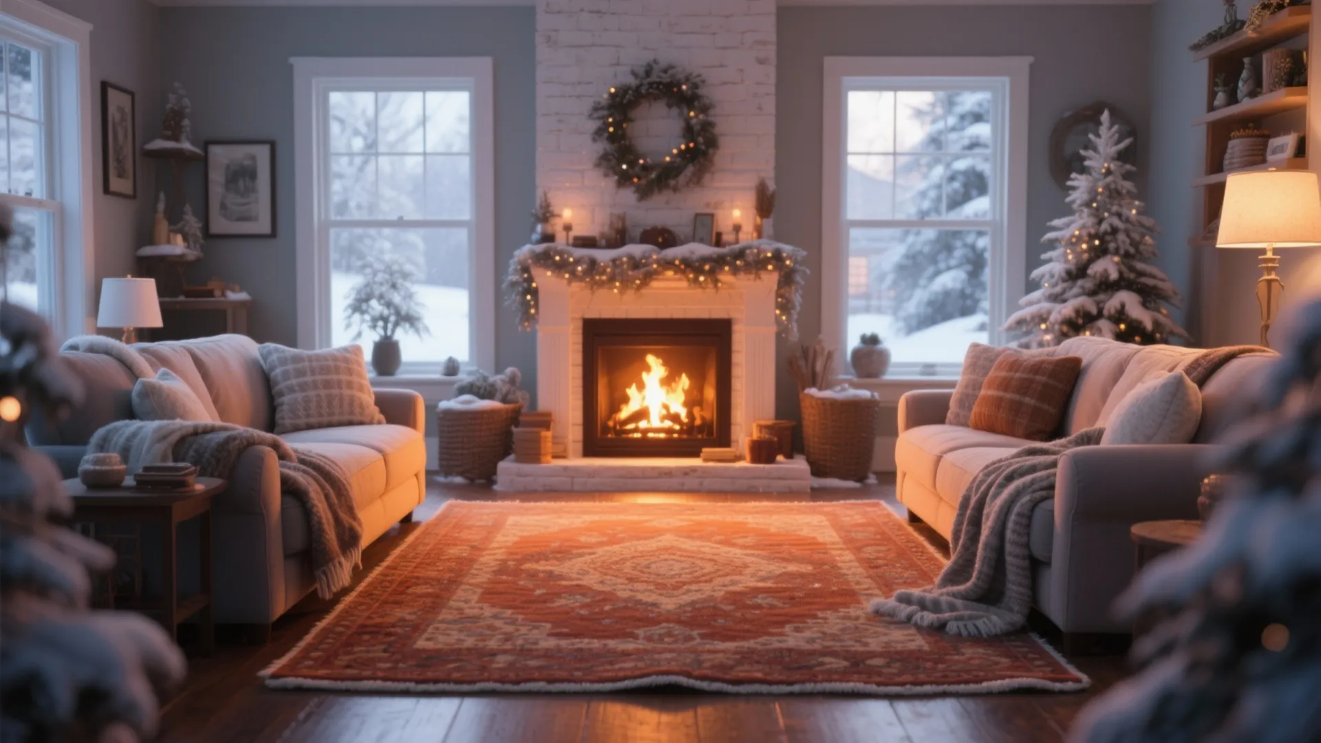 8. Frame a Fireplace