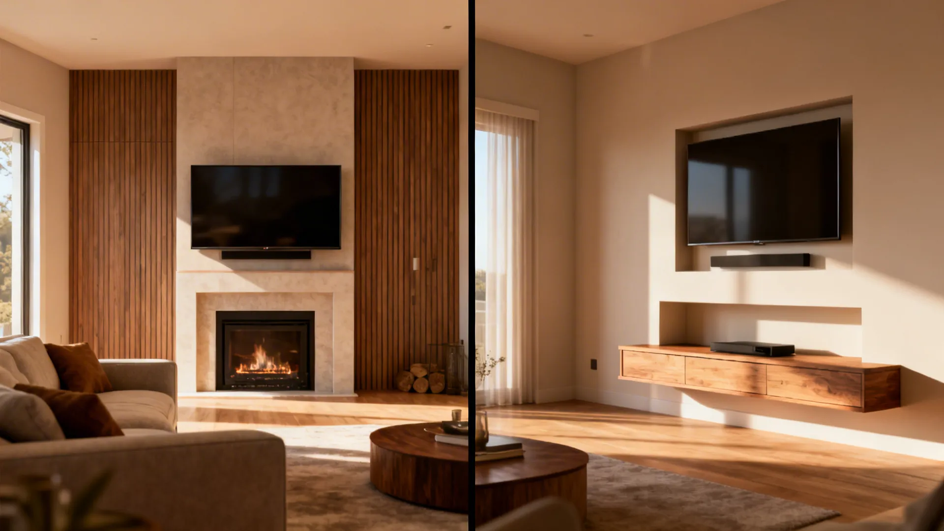 3. Mount above a fireplace? Be cautious