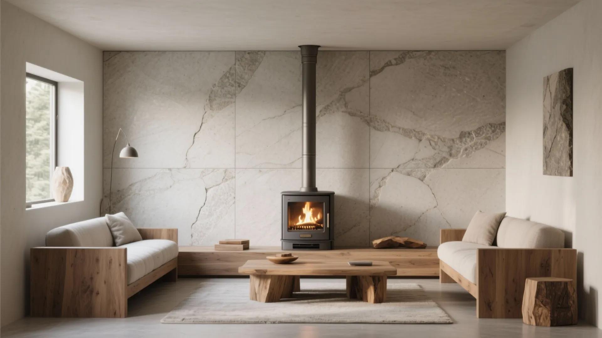 4) Fireproof finishes as a design feature