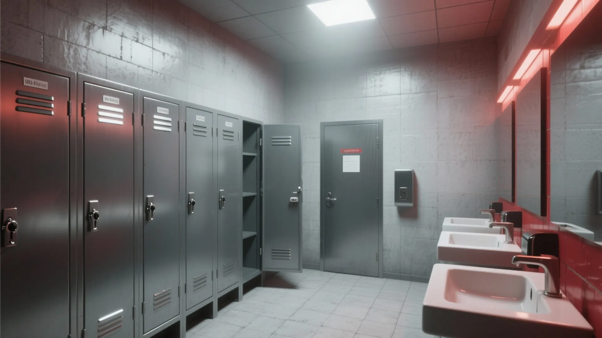4. Fire Station Locker Storage