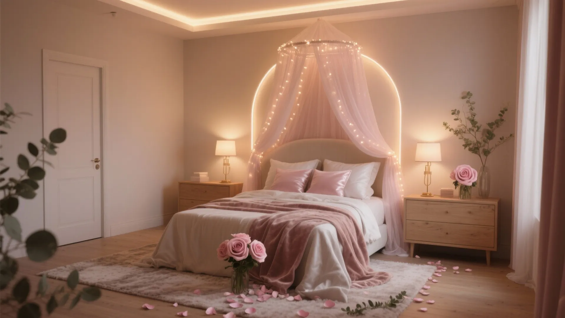 5 Romantic First Night Room Decoration Ideas: Small spaces, big romance—my designer-approved guide to setting the scene for your first night with five sensory-rich ideas and practical tips