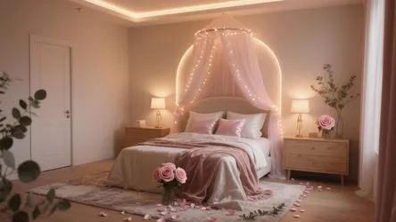 5 Romantic First Night Room Decoration Ideas