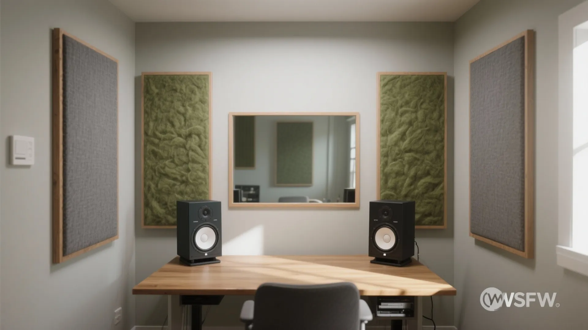 Broadband Panels at First Reflection Points