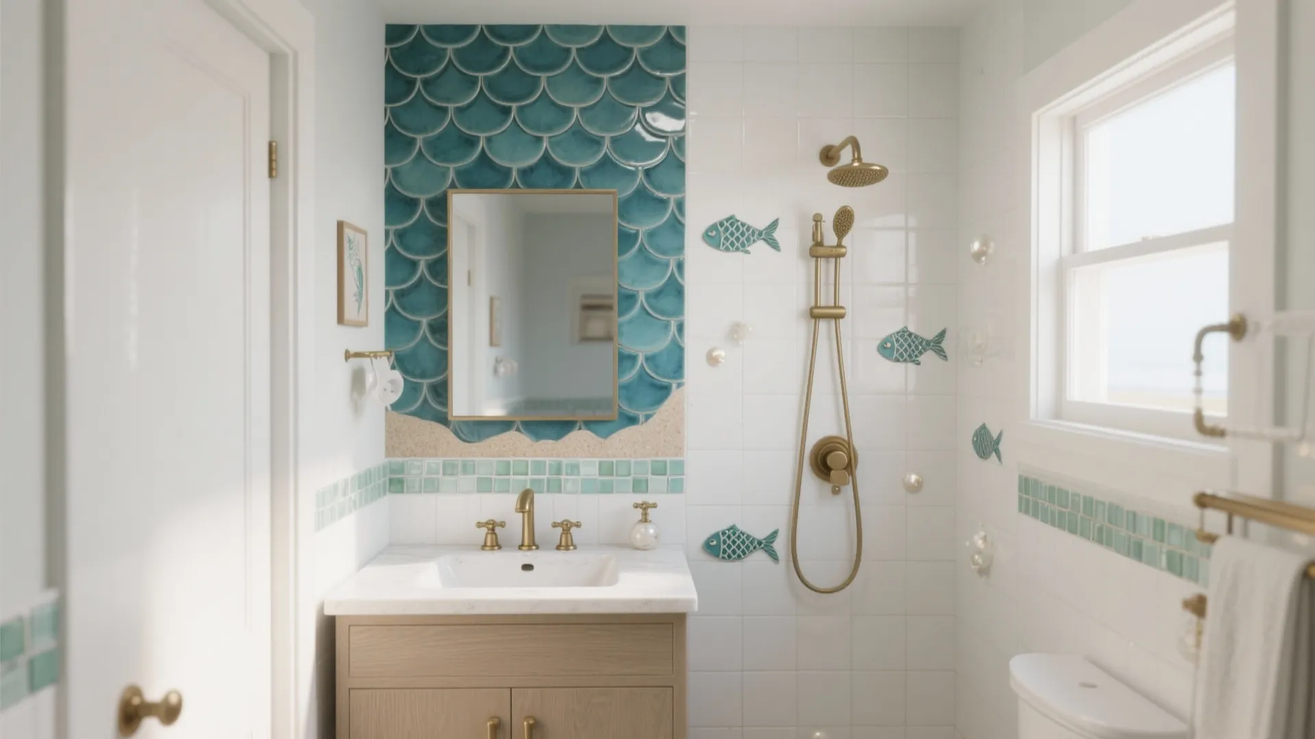 Bathroom Tiles Fish Design: 5 Ideas: Small bathrooms, big creativity—my seasoned take on fish-themed tile design with real pros, cons, and expert tips