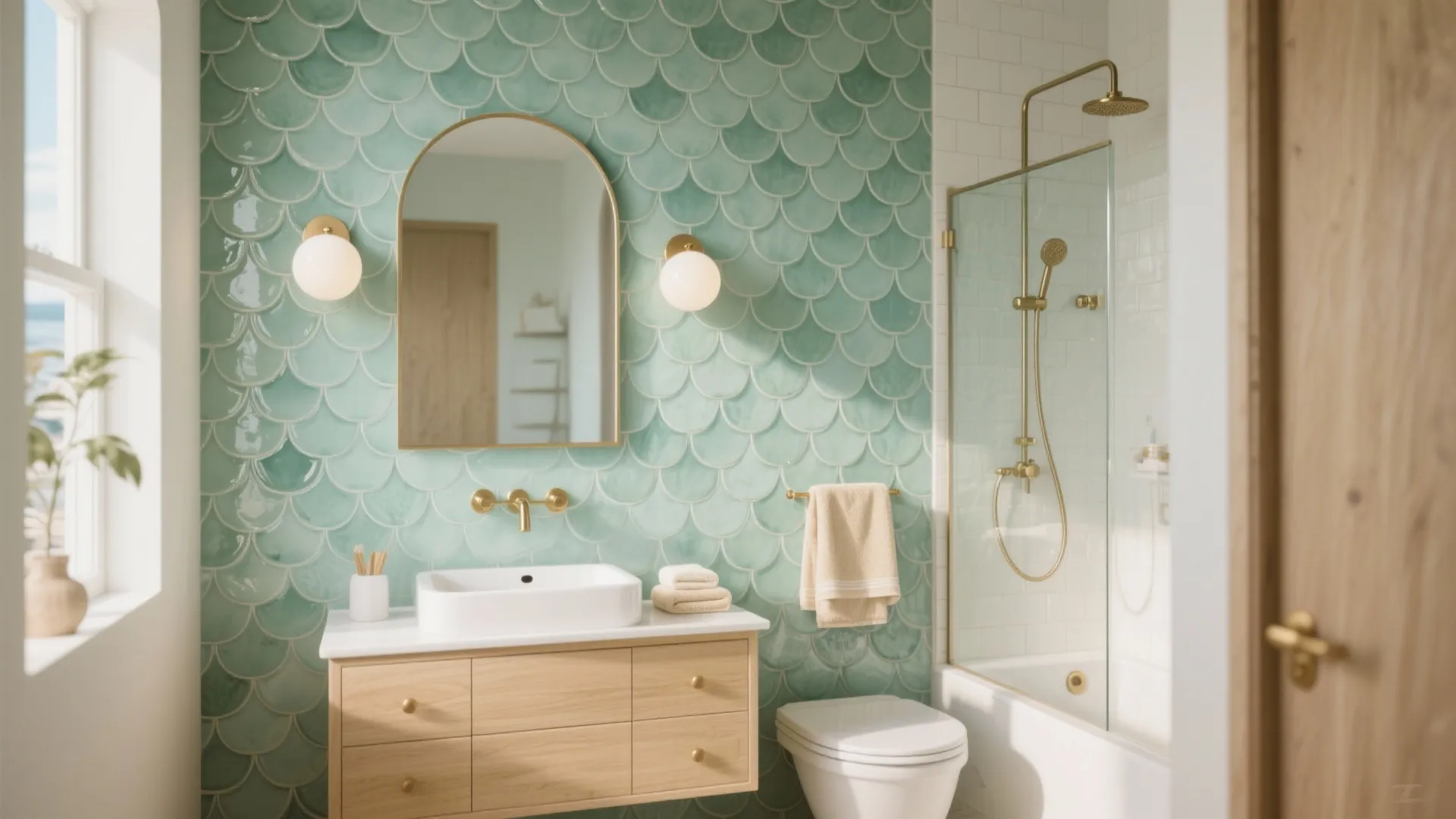 Fish Tiles for Bathroom: 5 Stylish Ideas I Swear By: From mermaid-scale walls to slip-resistant floors, here are my pro tips, real costs, and sources for a bathroom you’ll love.