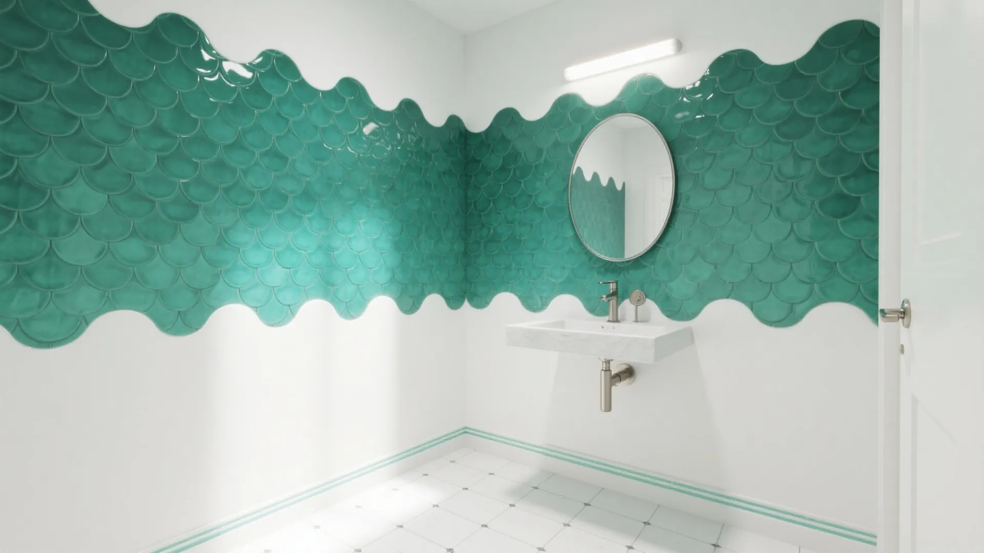 Fish Scale Tiles for Movement and Light