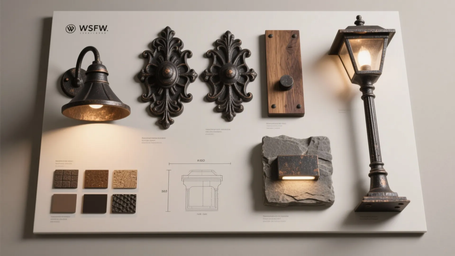 5. Matching fixture families for cohesive styling