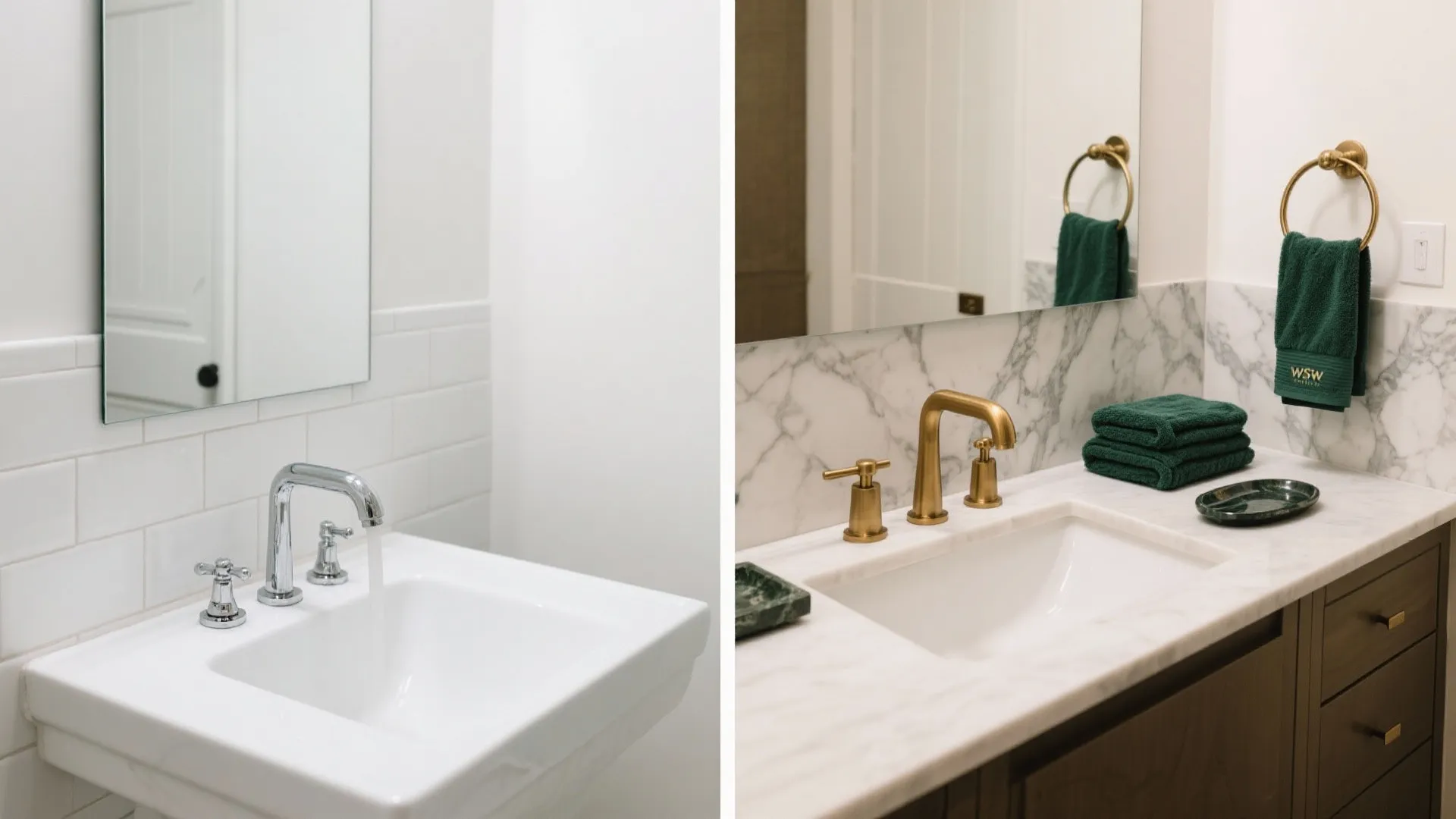 Gilded Fixtures and Jewel Accents