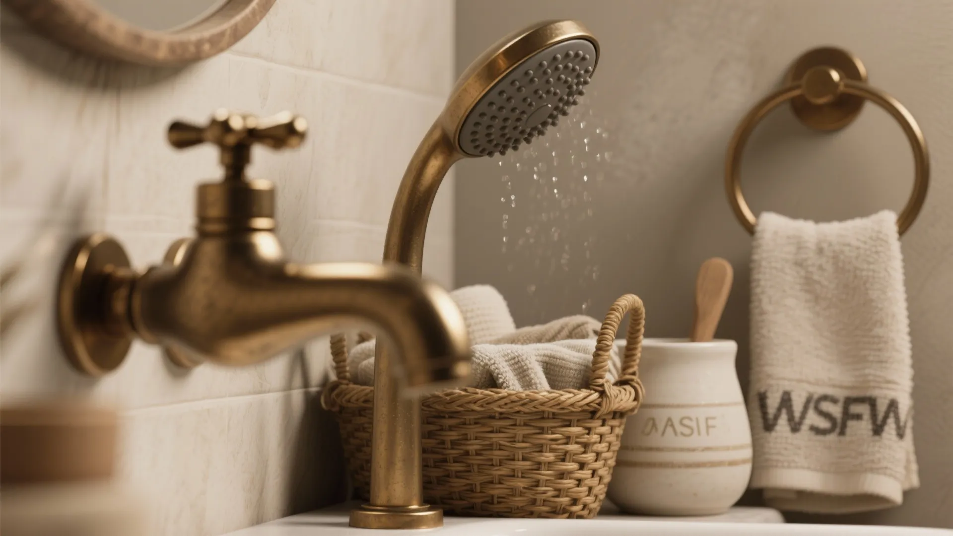 2. Mix splurge-on fixtures with bargain accessories