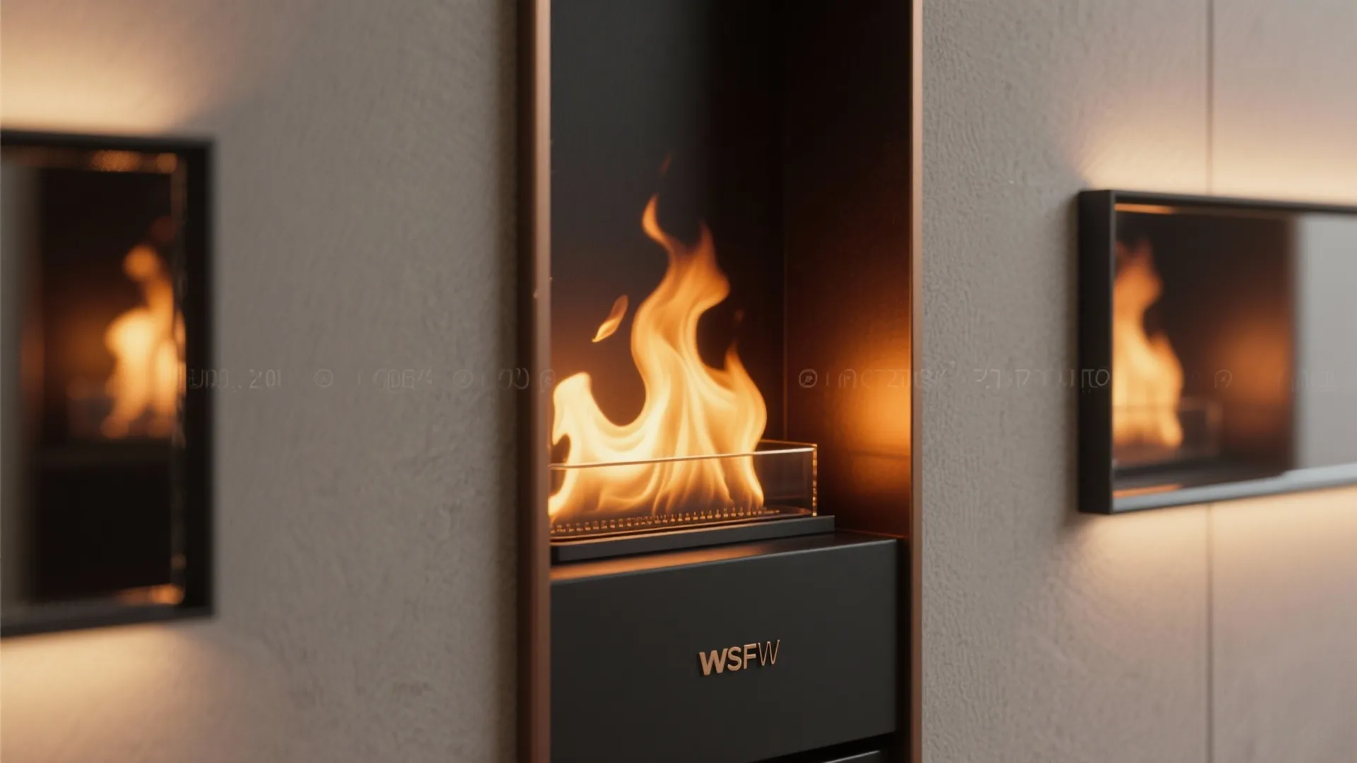 Flame-Only Mode with Reflective Tricks