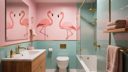 10 Flamingo Bathroom Decor Ideas