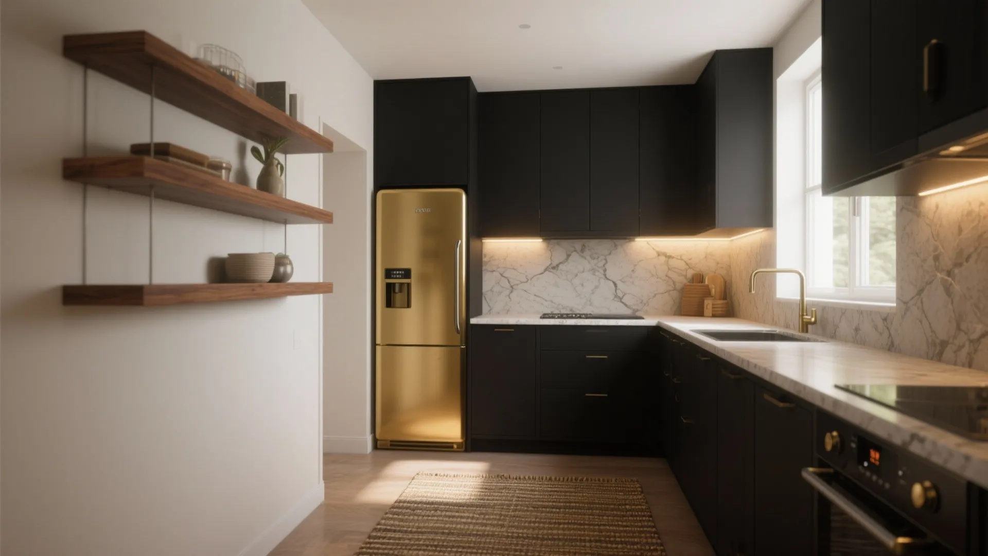 Flat Black Kitchen Cabinets: 5 Bold Ideas: How I use flat black cabinets to make small kitchens feel luxe — five practical inspirations from a 10-year designer