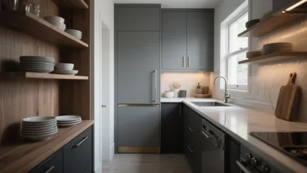 5 Flat-Front Formica Kitchen Door Ideas