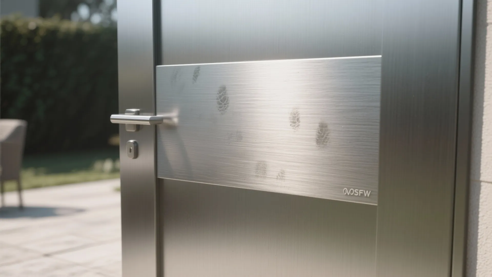 1. Full Stainless Steel Flat Panel Doors