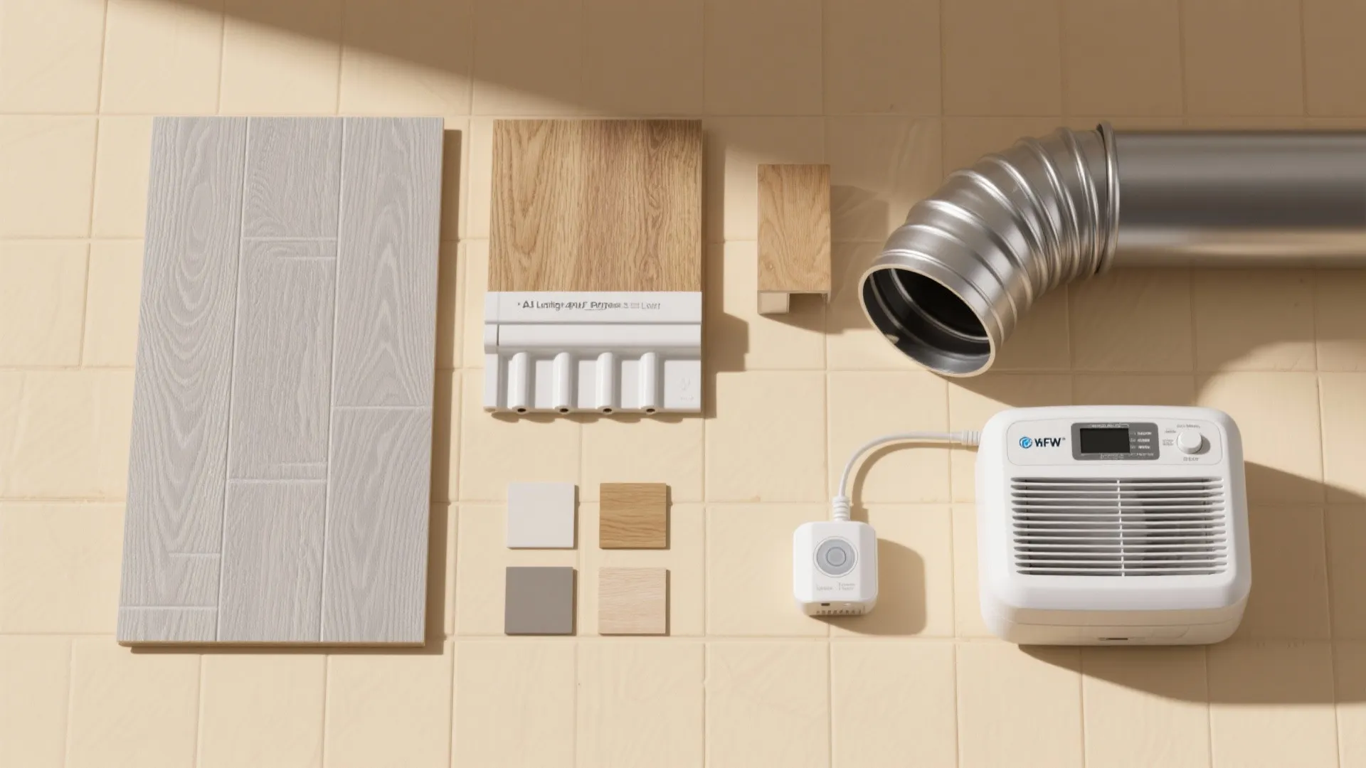 5) Moisture, light, and materials that forgive