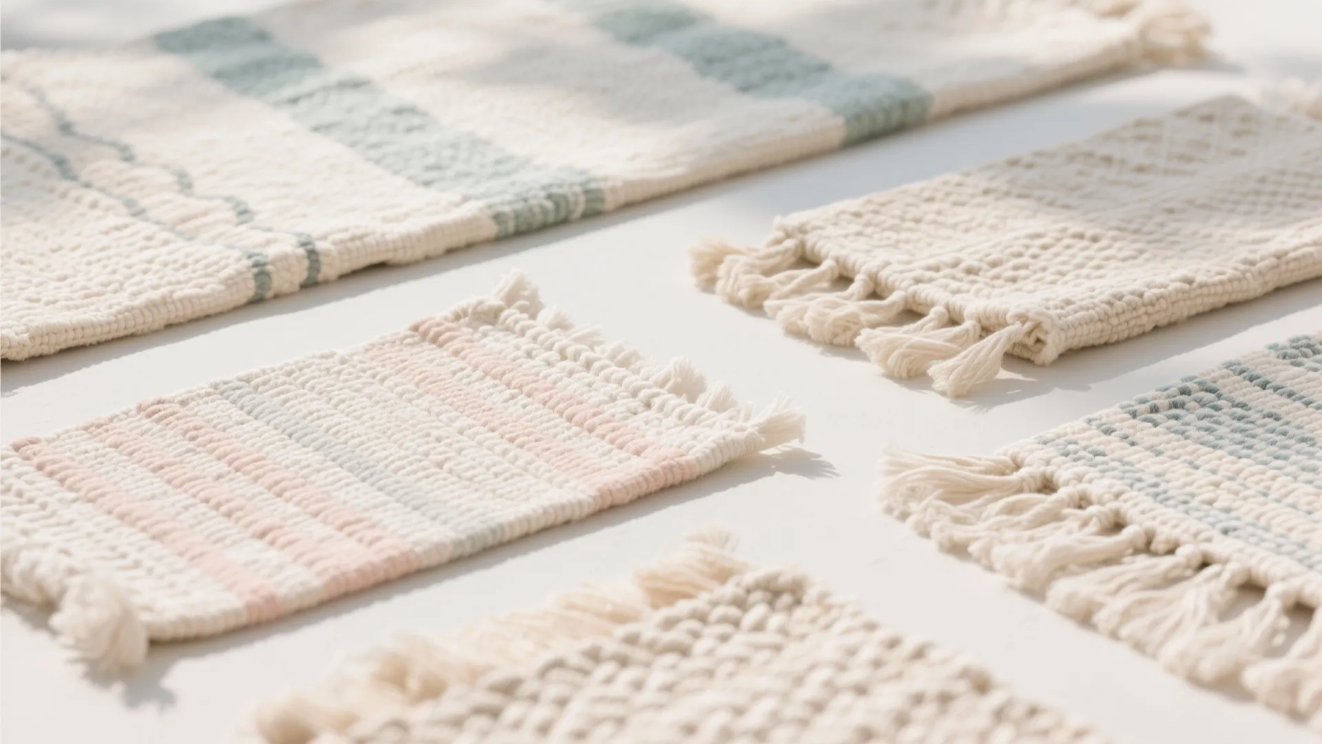 7. Swapping Heavy Rugs for Flatweave