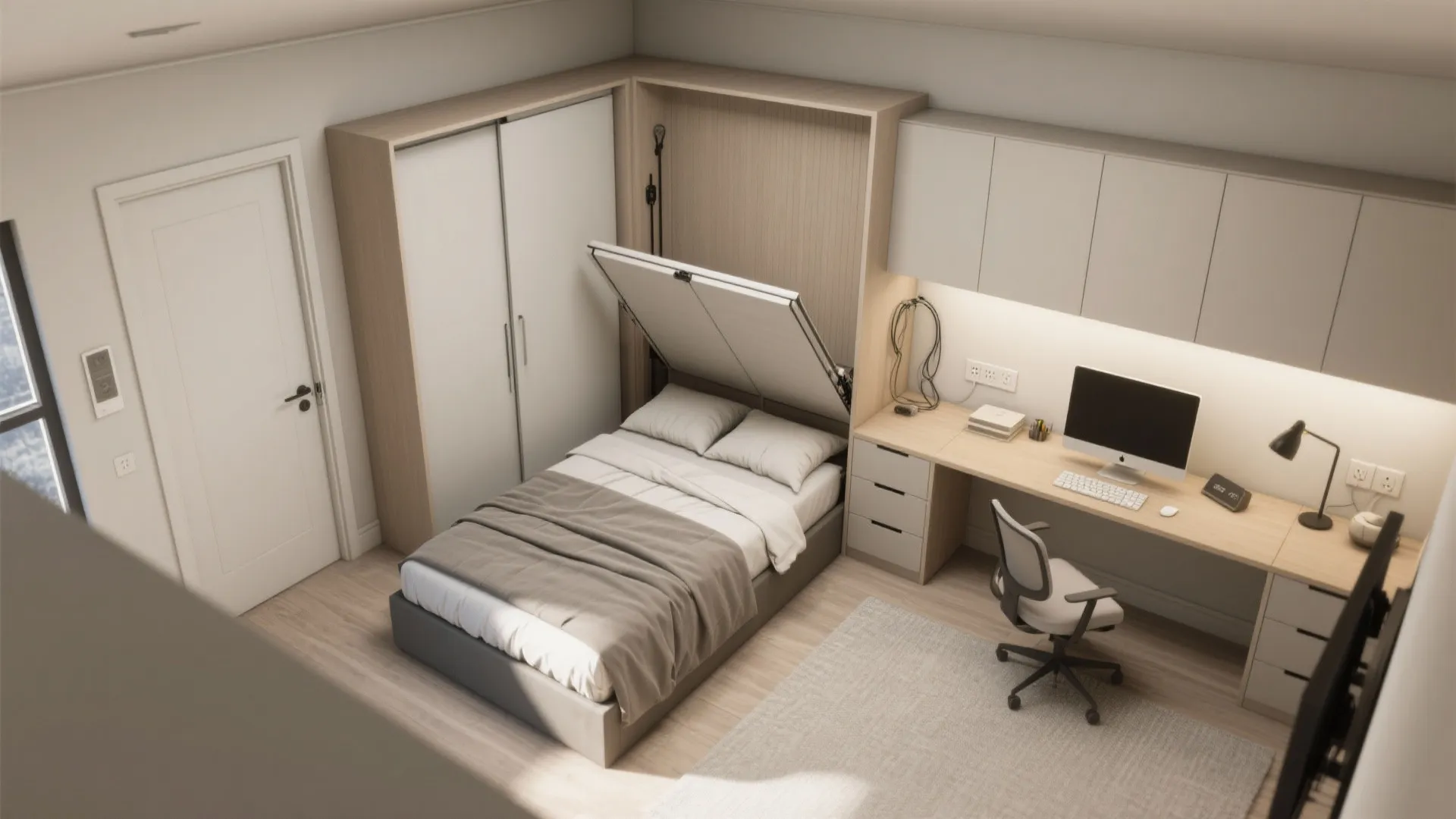 4. Flexible third bedroom for guests or work