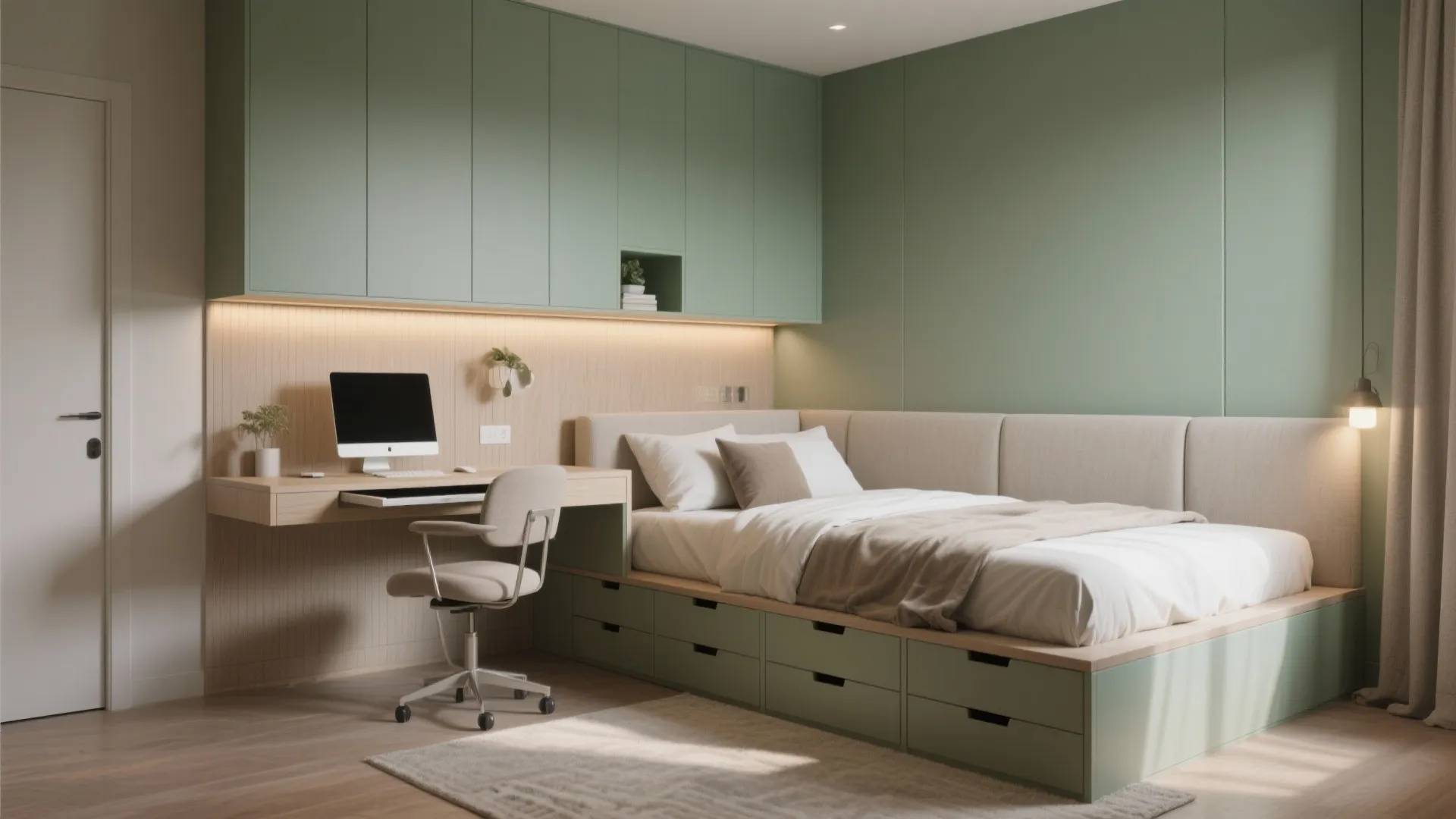 3. Flexible second bedroom — guest, office, or nursery