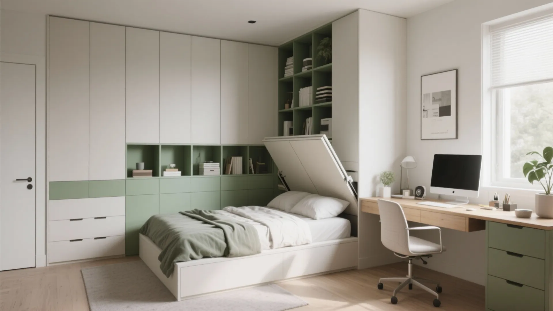 3. Flexible bedroom uses — office, guest, hobby