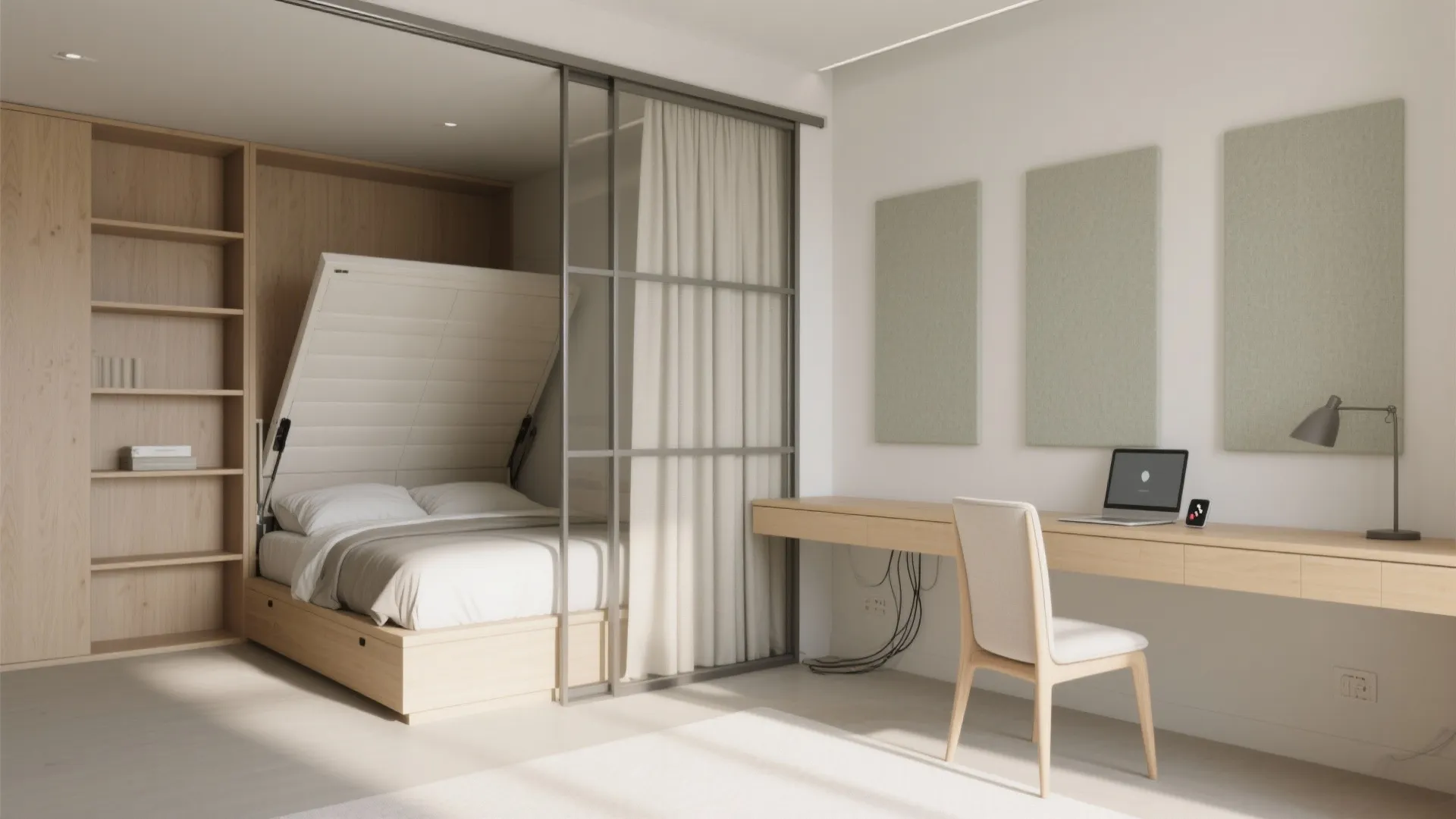 A Flexible Second Bedroom: Guest Room + Home Office
