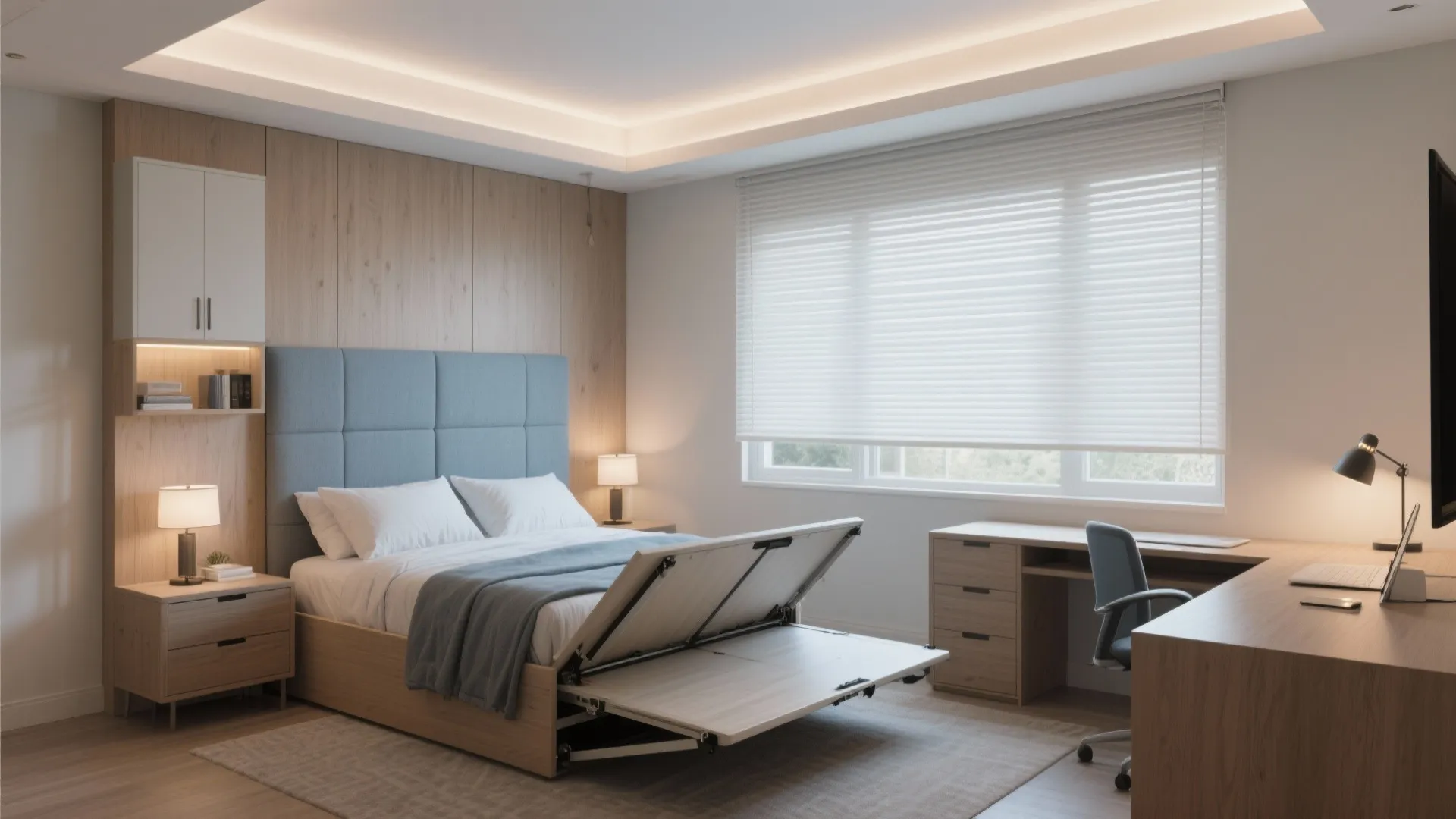 Flexible Third Bedroom: Home Office + Guest Suite