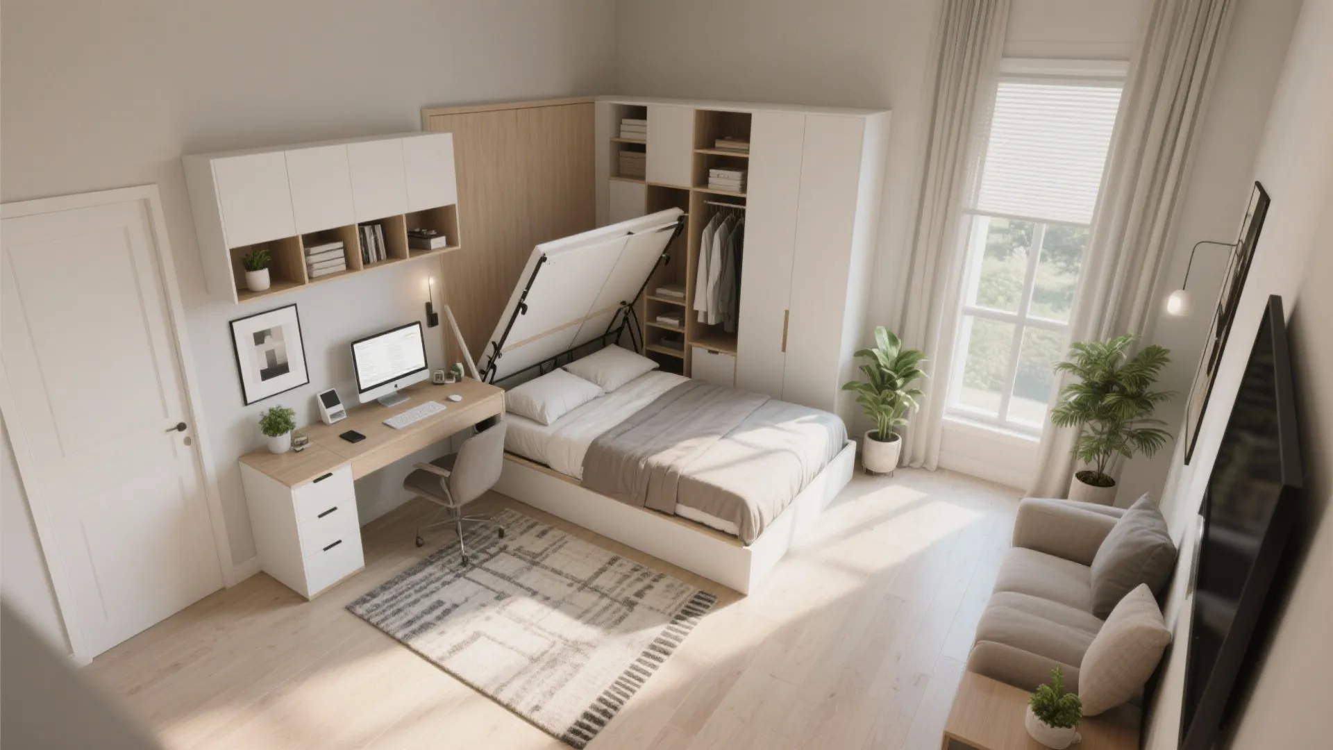 3. Flexible third bedroom / home office