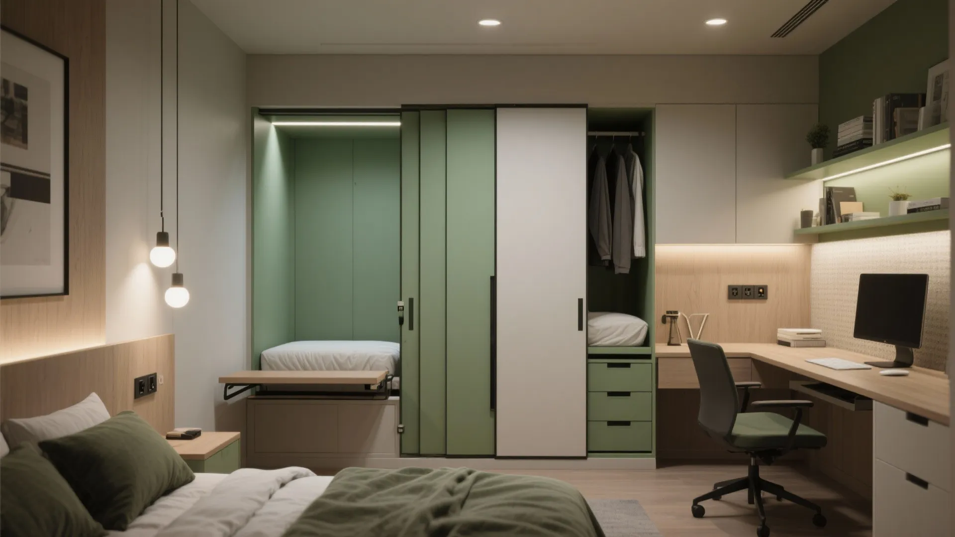 3. Flexible second bedroom / home office
