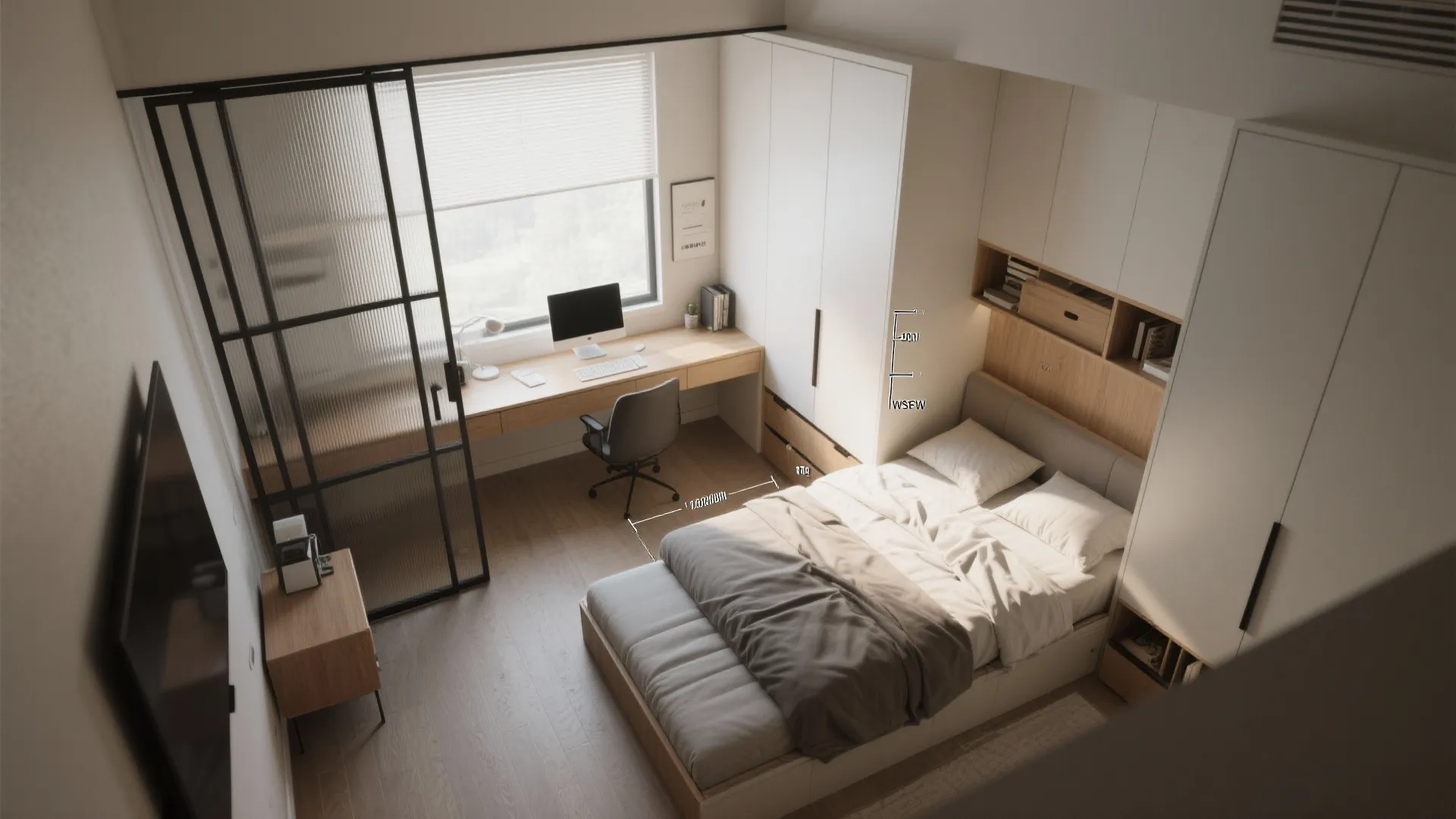 5. Flexible Second Bedroom that Doubles as Office