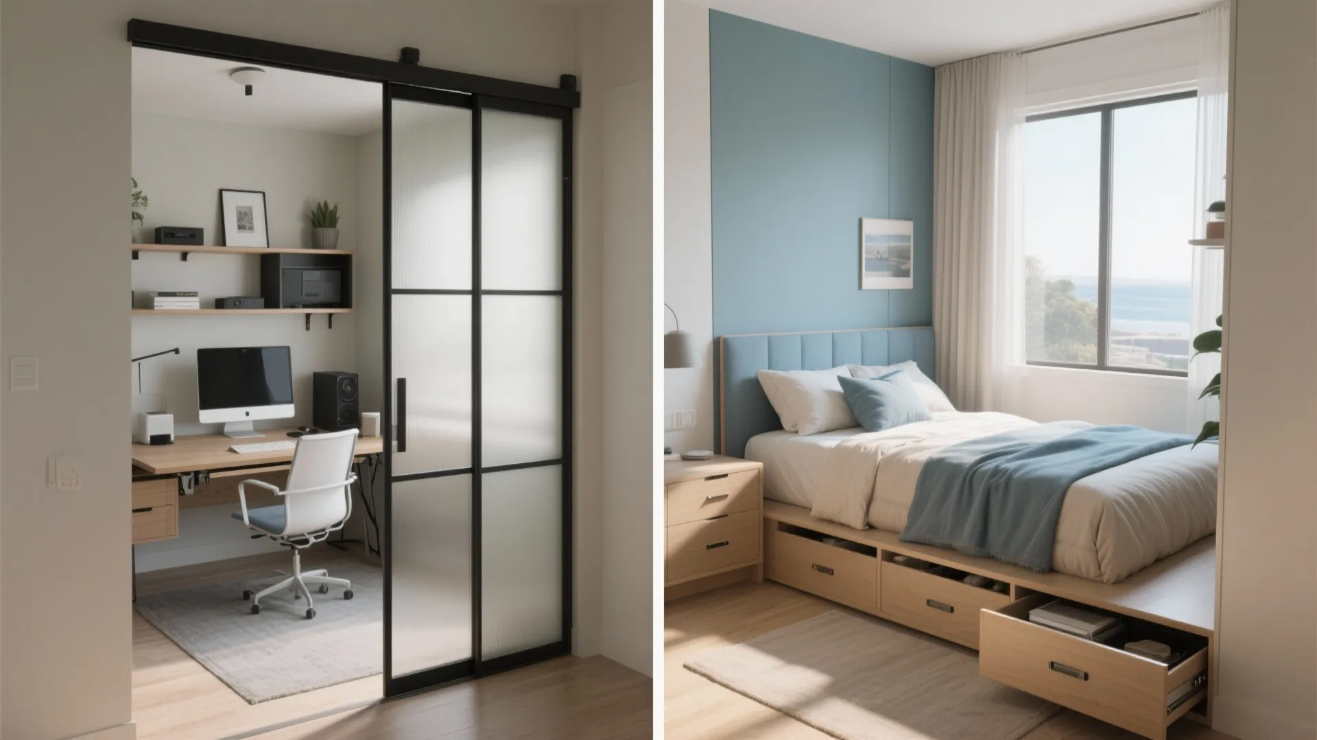 1. Embrace flexible bedroom zoning