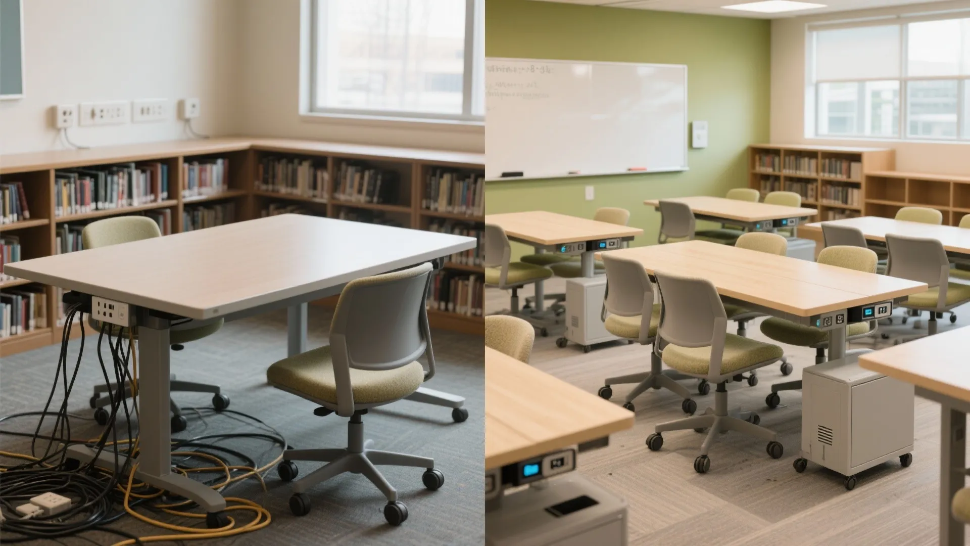 Flexible Furniture and Power Everywhere