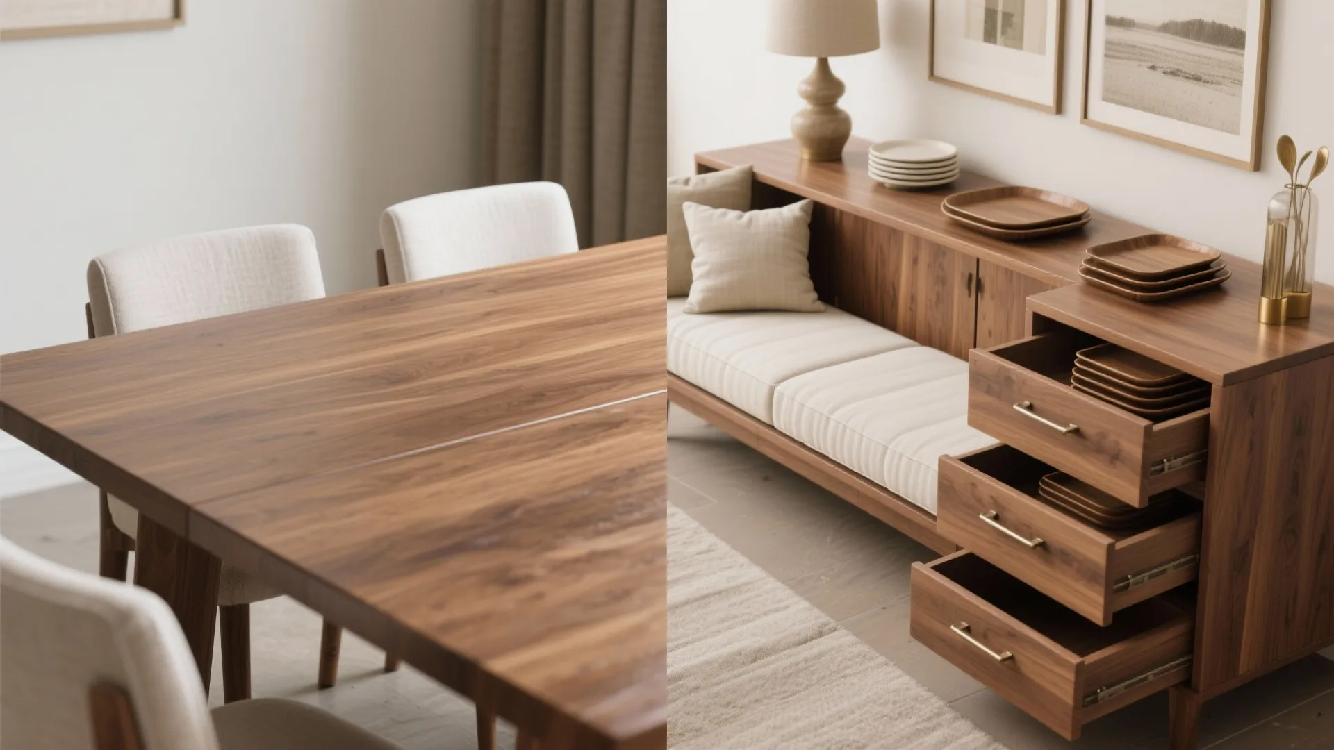 4. Create dual-purpose ends for flexible seating