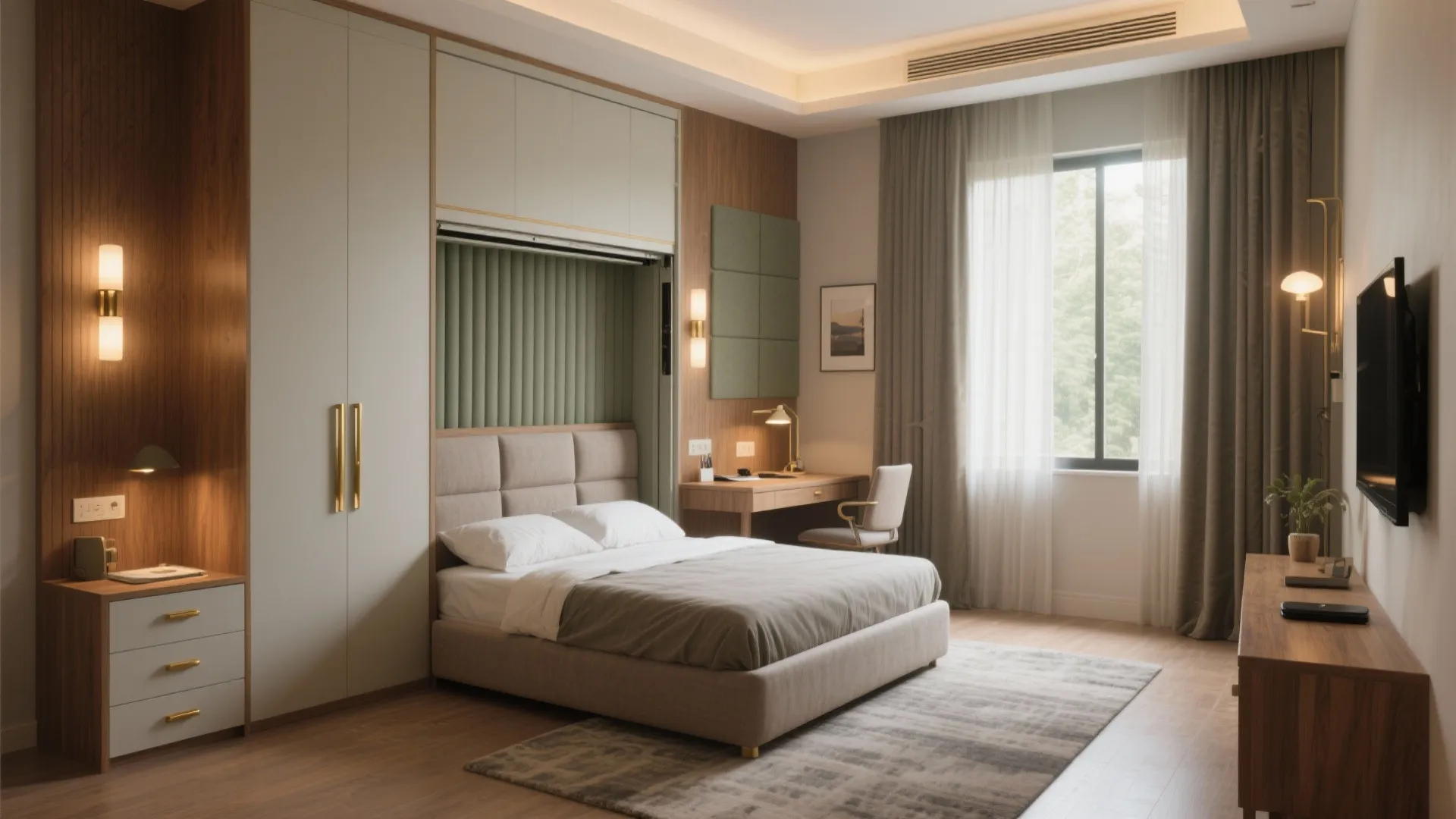 Flexible Fourth Bedroom: Study, Guest Suite, or Media Den