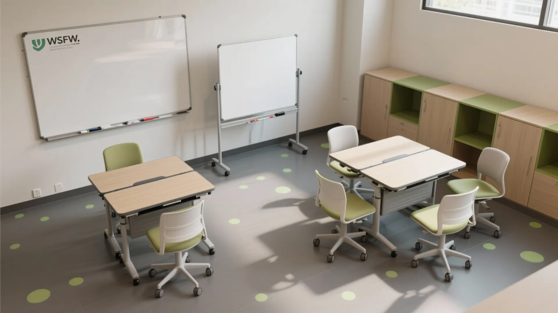 Flexible furniture that flips from solo to group