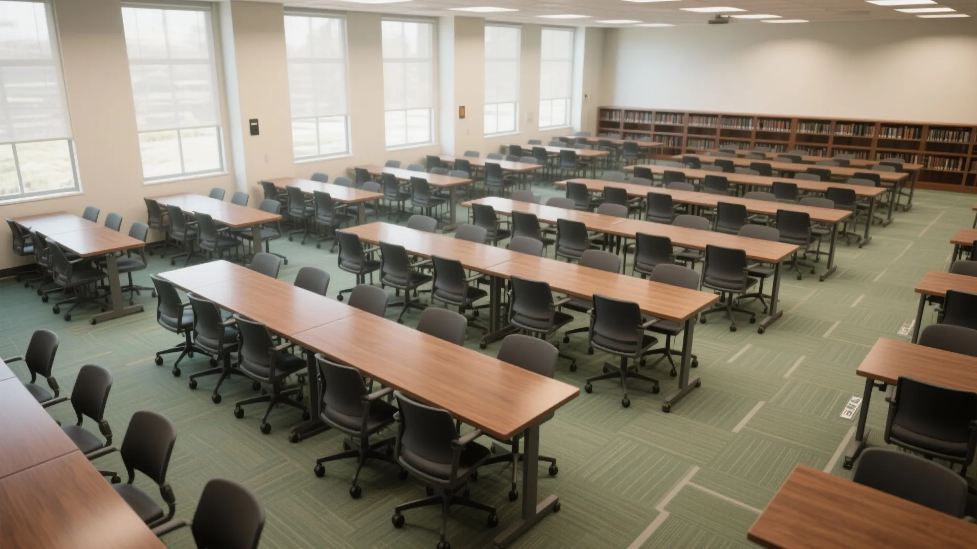 Flexible Tables and Stackable Seating