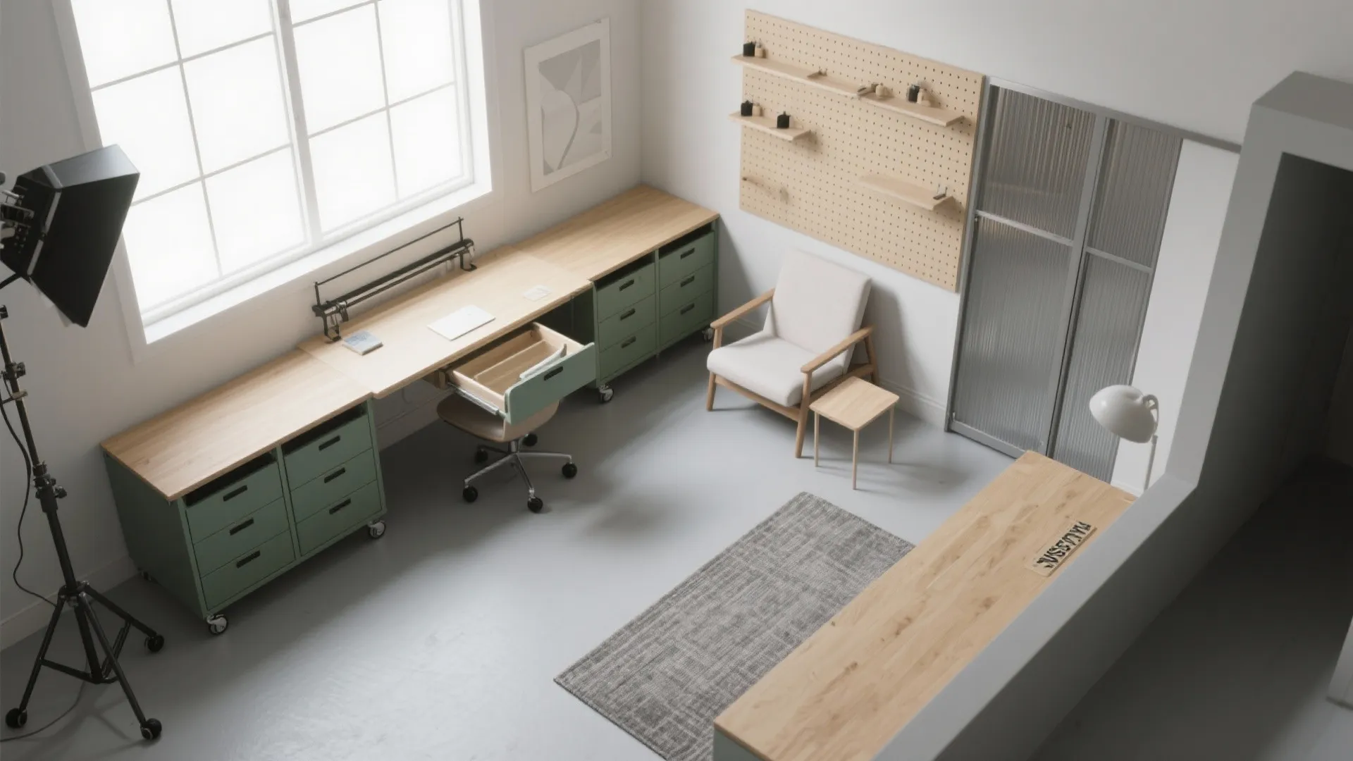 Idea 3: Flexible furniture beats fixed walls