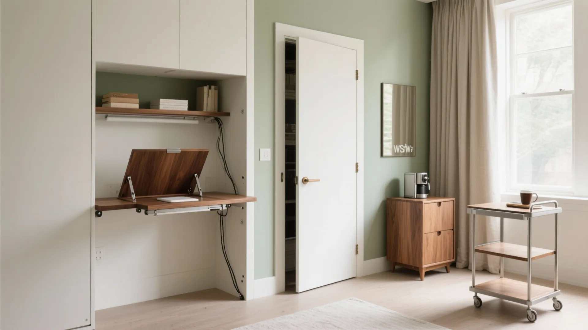 Flexible Furniture: Fold-Downs, Pockets, and Roll-Aways