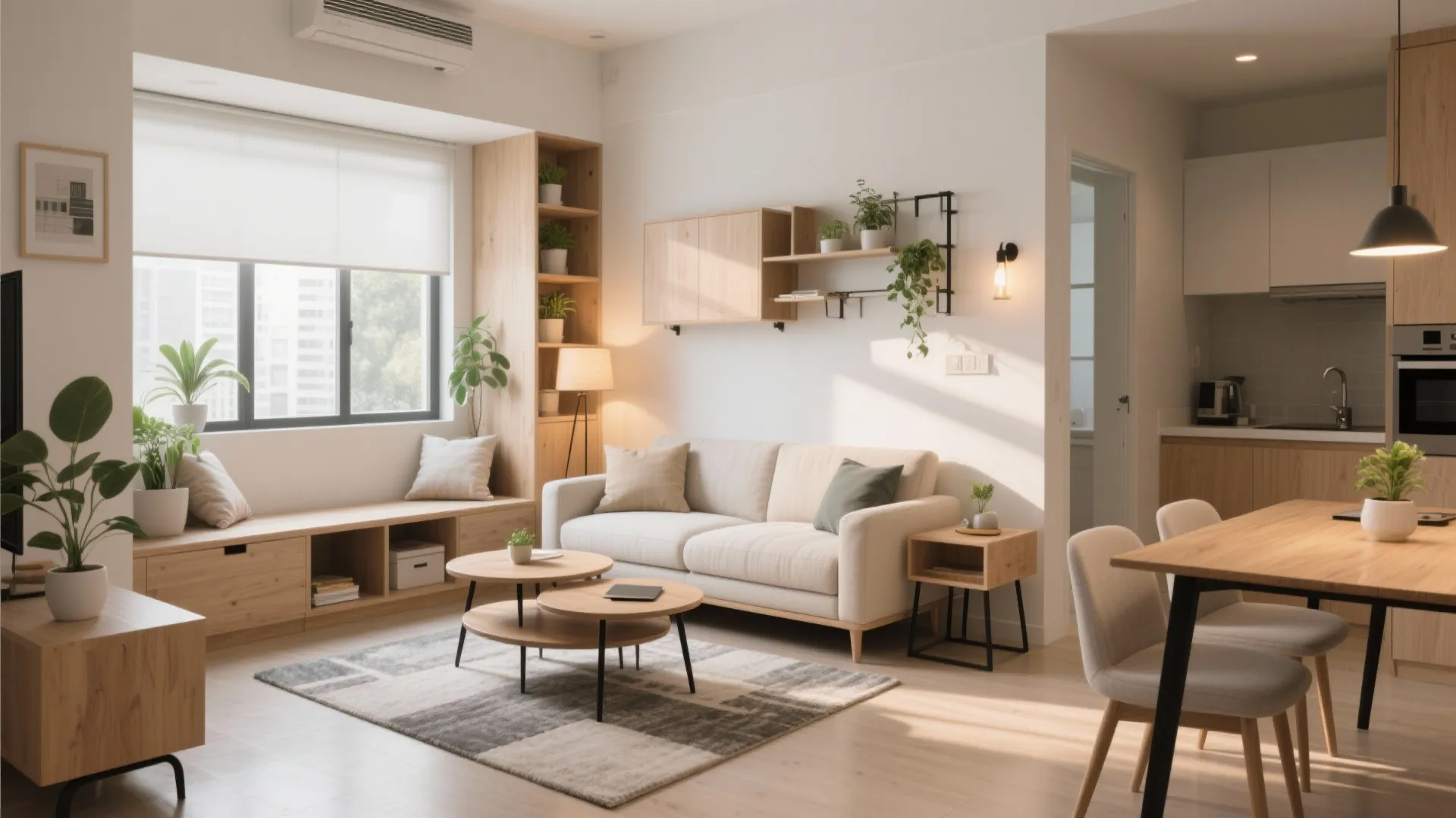 Multi-Functional Furniture and Flexible Zones