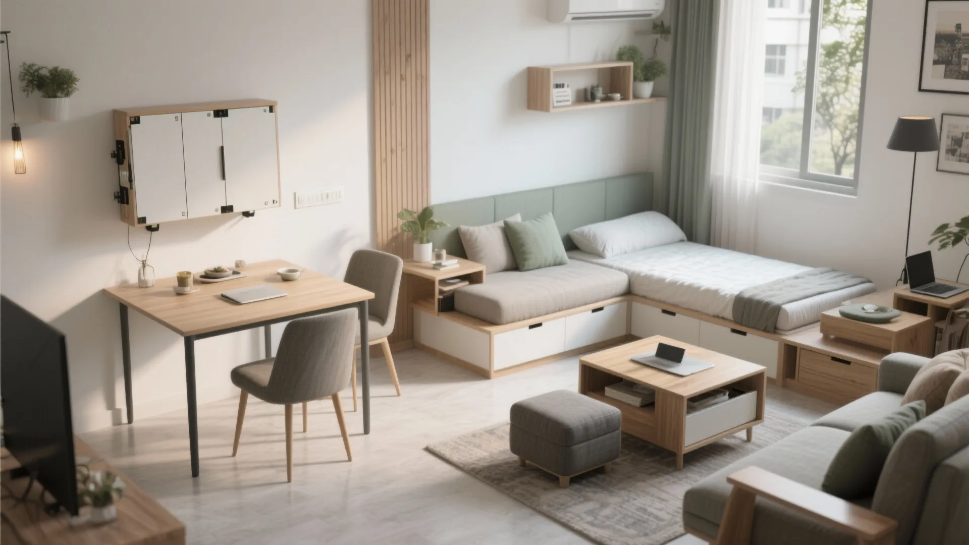 Multi-functional furniture that flexes with your day