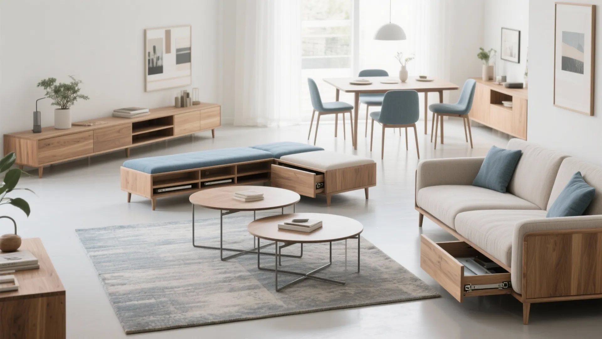 Flexible Furniture: Pieces That Pull Double Duty