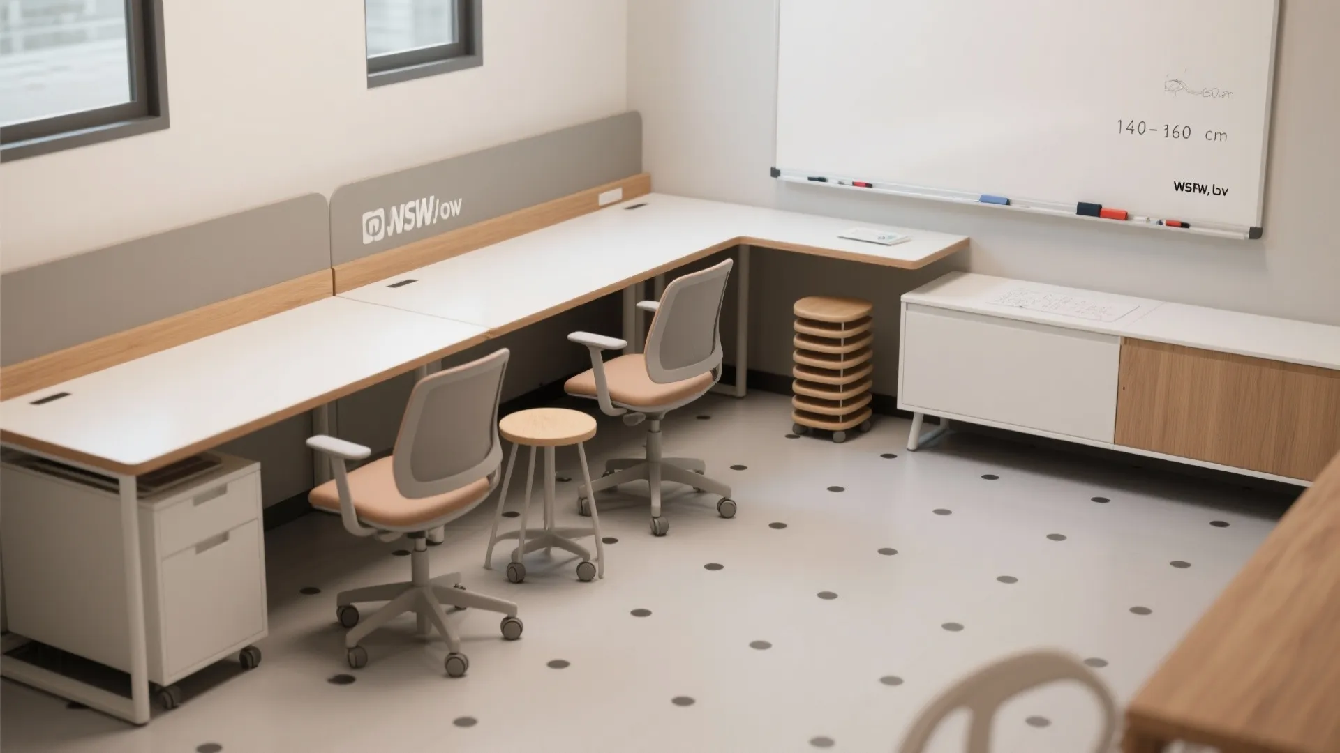 Flexible furniture that fits real study patterns